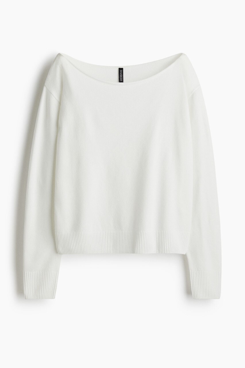 Off-the-Shoulder Sweater, image 8 of 34
