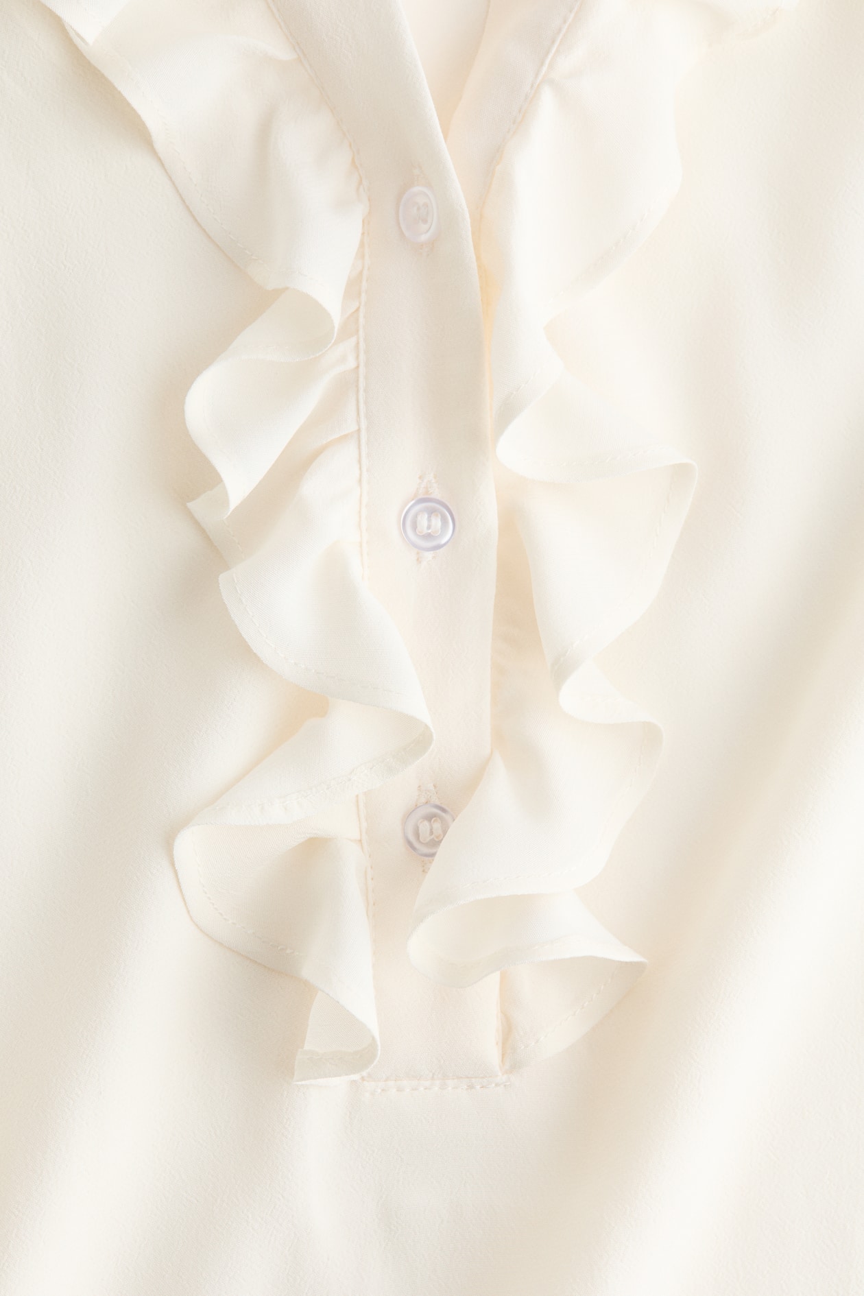 MAMA Ruffle-Collar Blouse - image 4