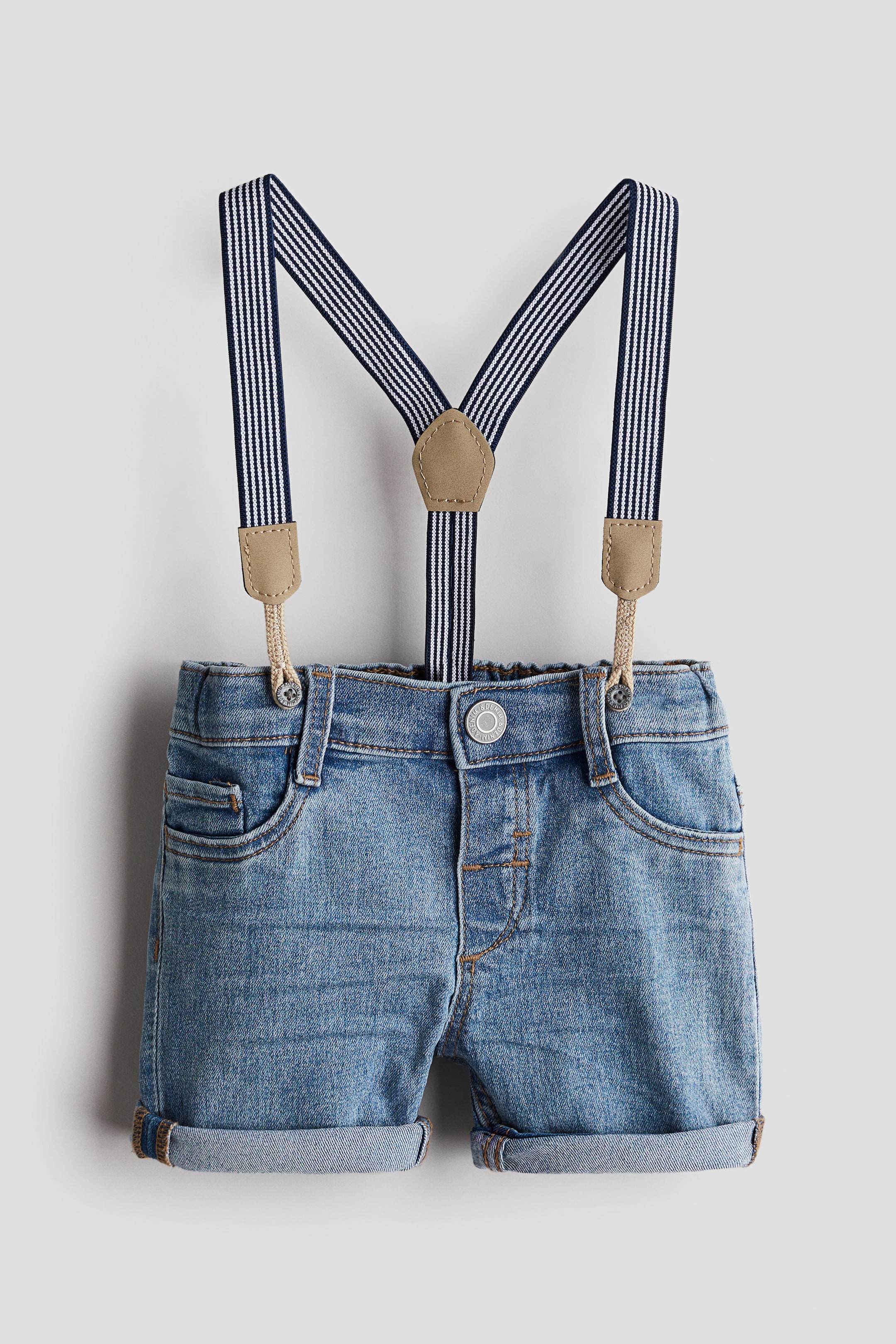 Shorts with Suspenders