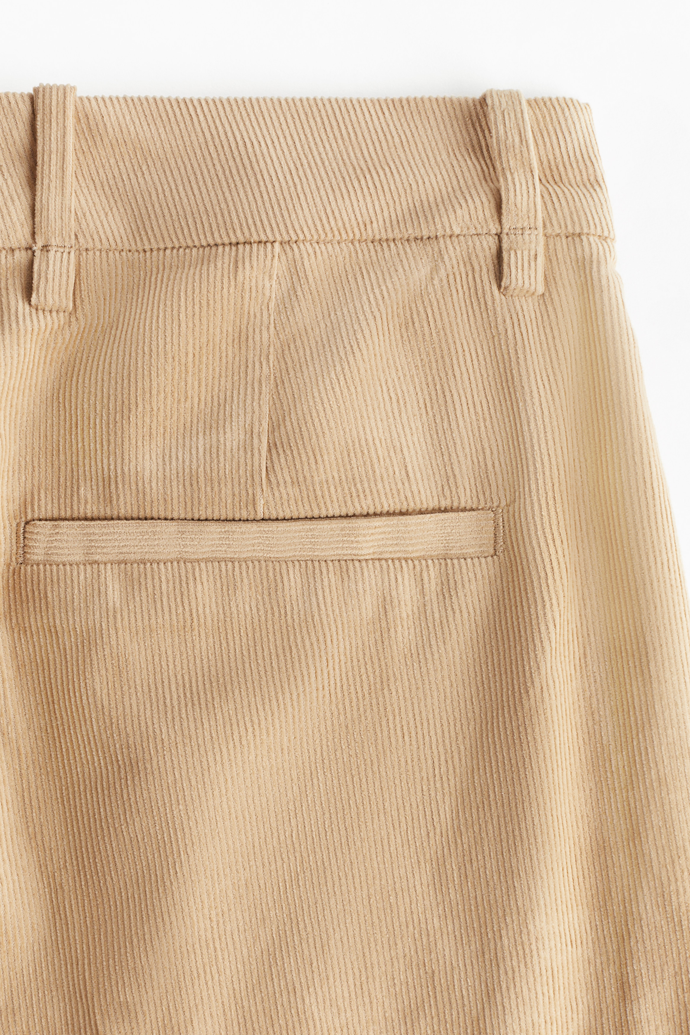 Wide corduroy trousers