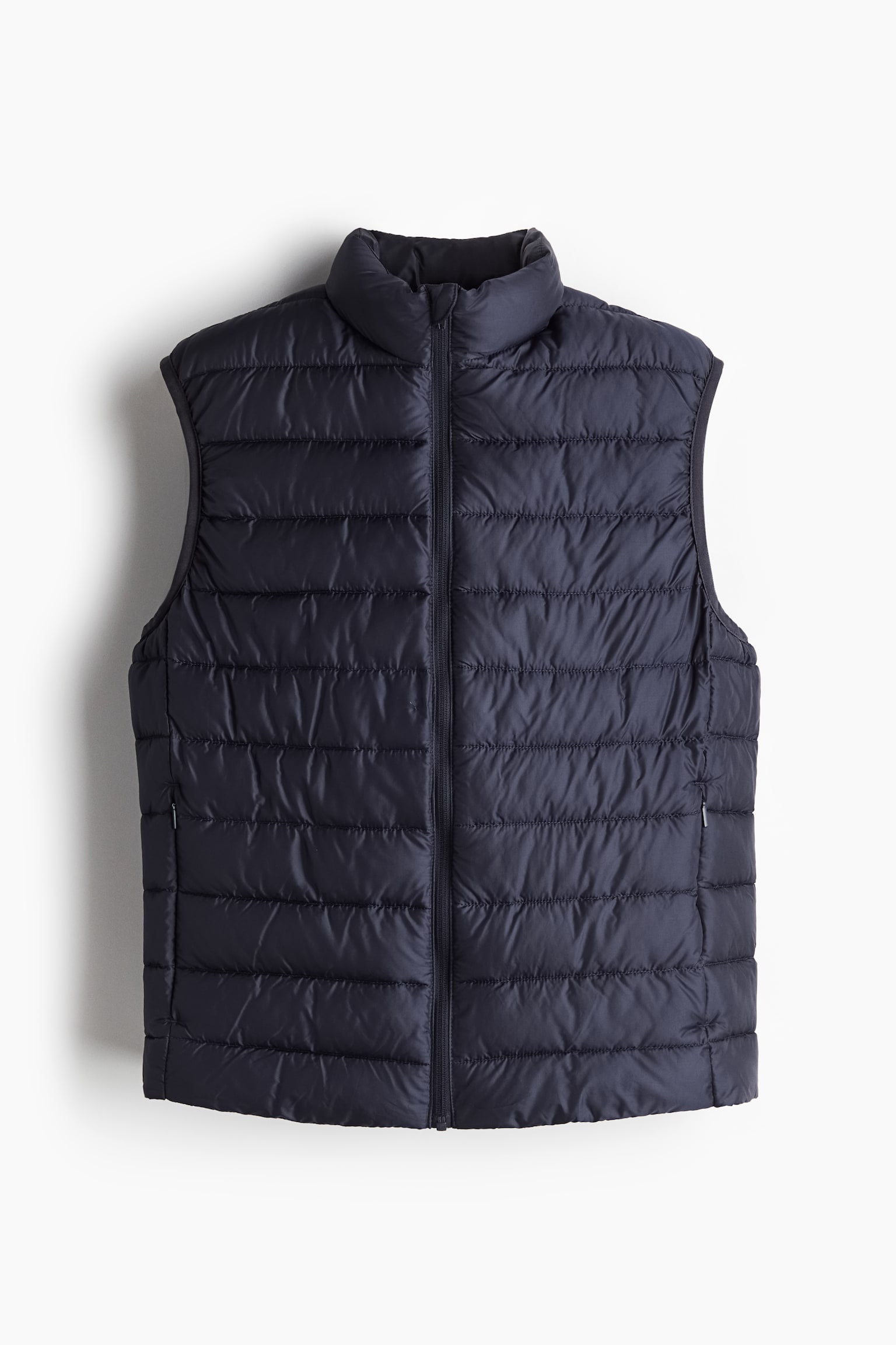 Slim Fit Lightweight puffer gilet - Navy blue/Black - 2