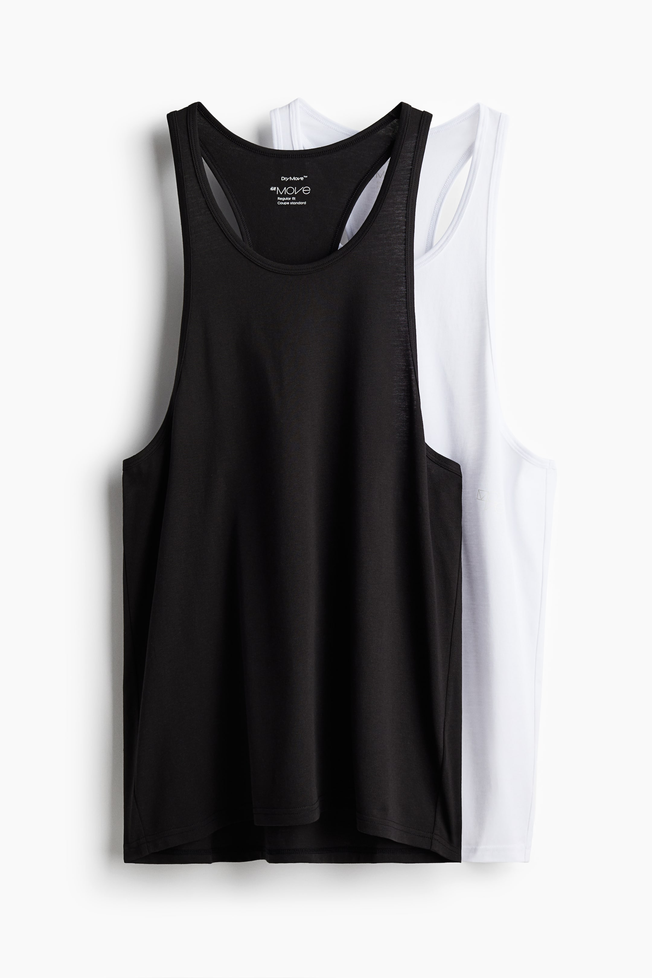 2-pack Regular Fit Sports Tank Tops DryMove™