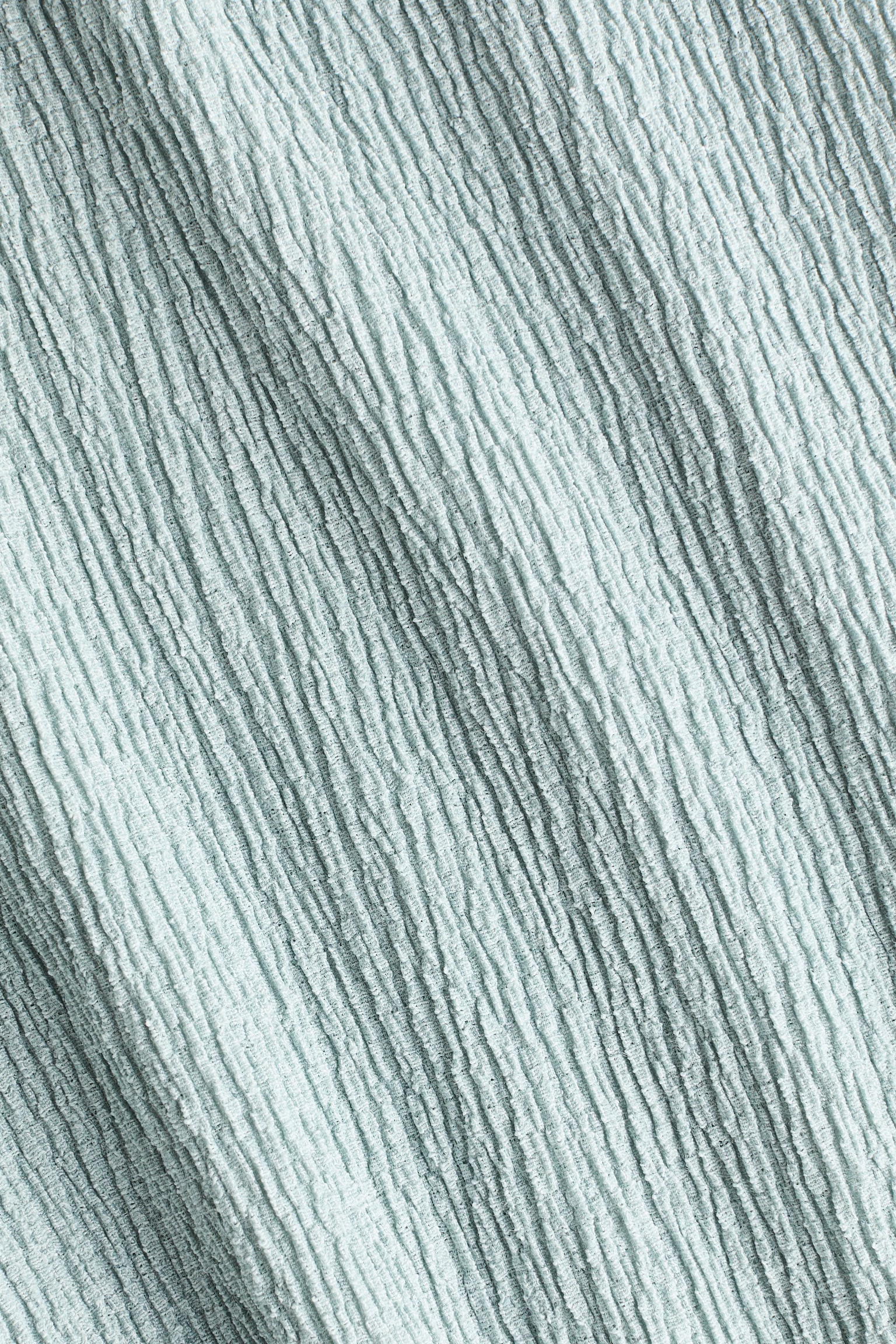 Женские брюки H&M Straight Crinkled, цвет: Светлый бирюзовый — фото 6