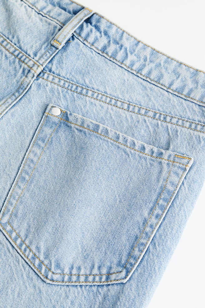 Straight Regular Jeans - Blu denim chiaro/Nero/Blu denim/Blu denim - 6