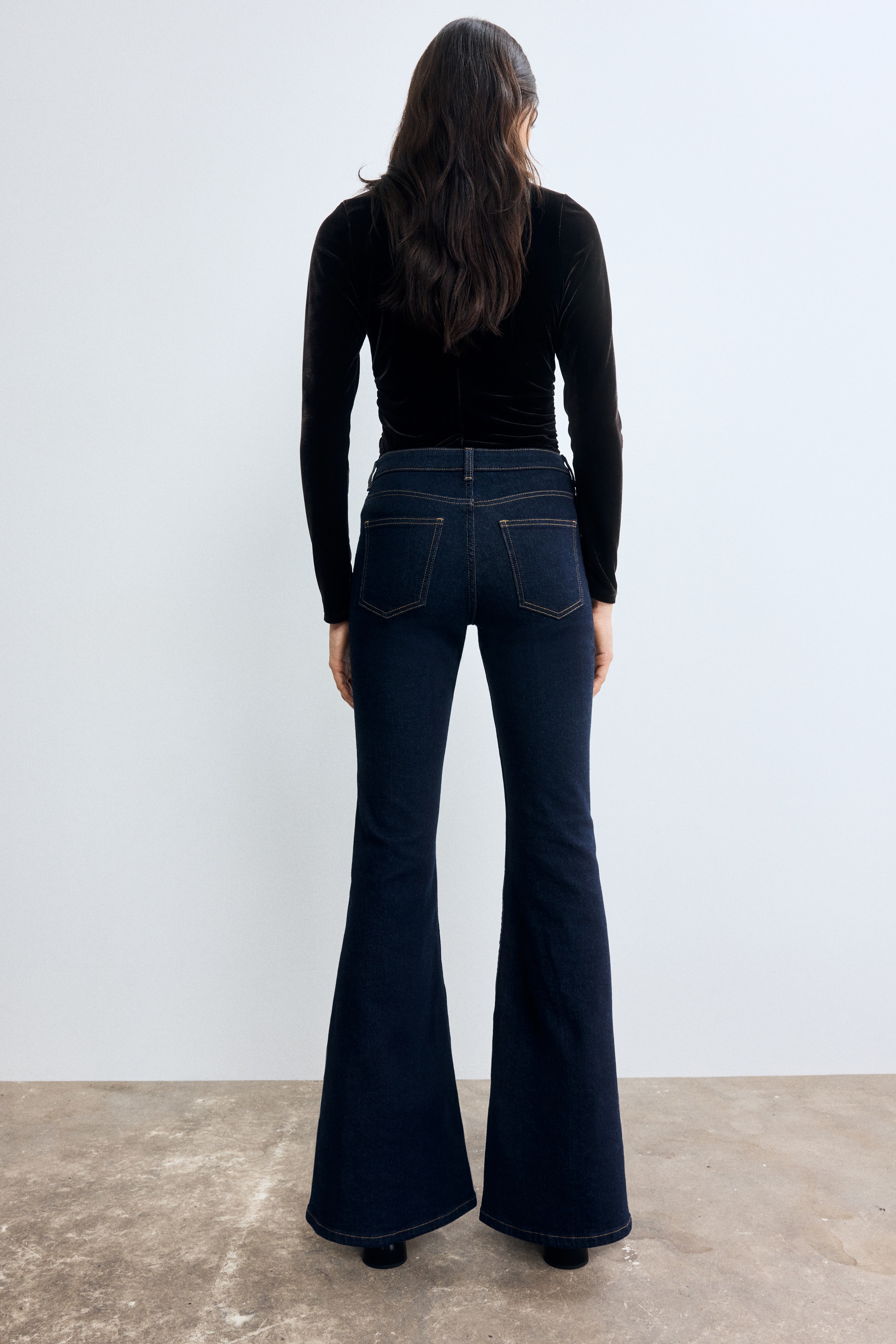 Flared High Jeans
