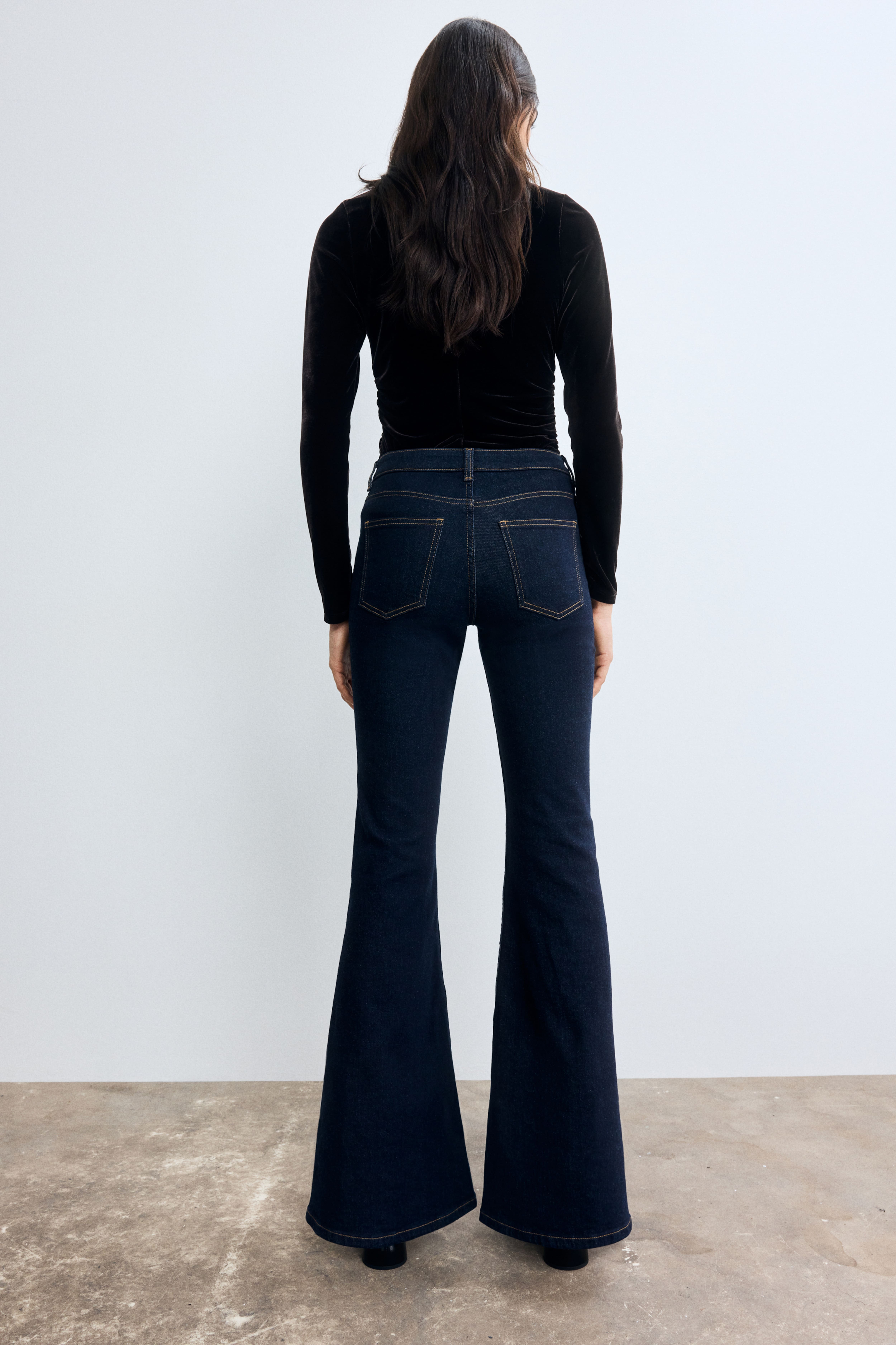 Flared High Jeans
