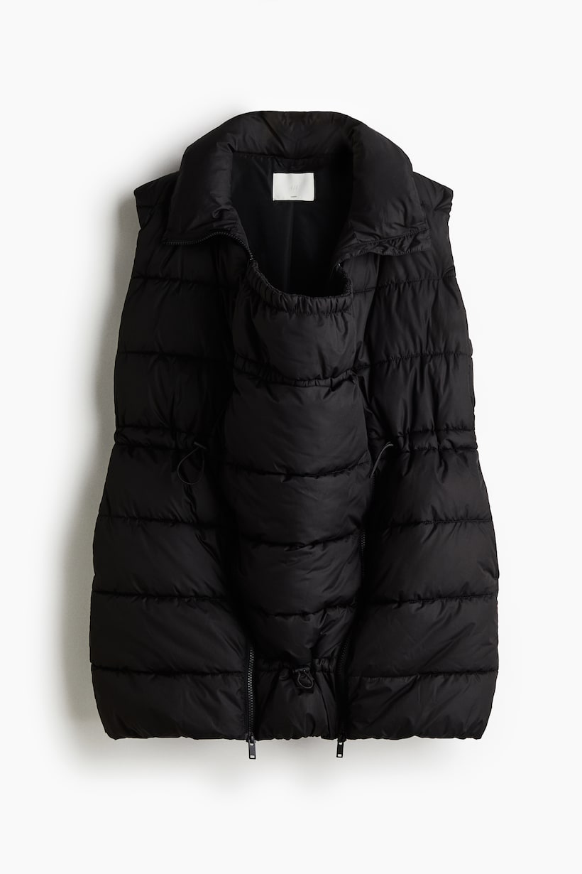 Pufferweste Steppweste Damen H&m Hooded Puffer Vest Hm Puffer