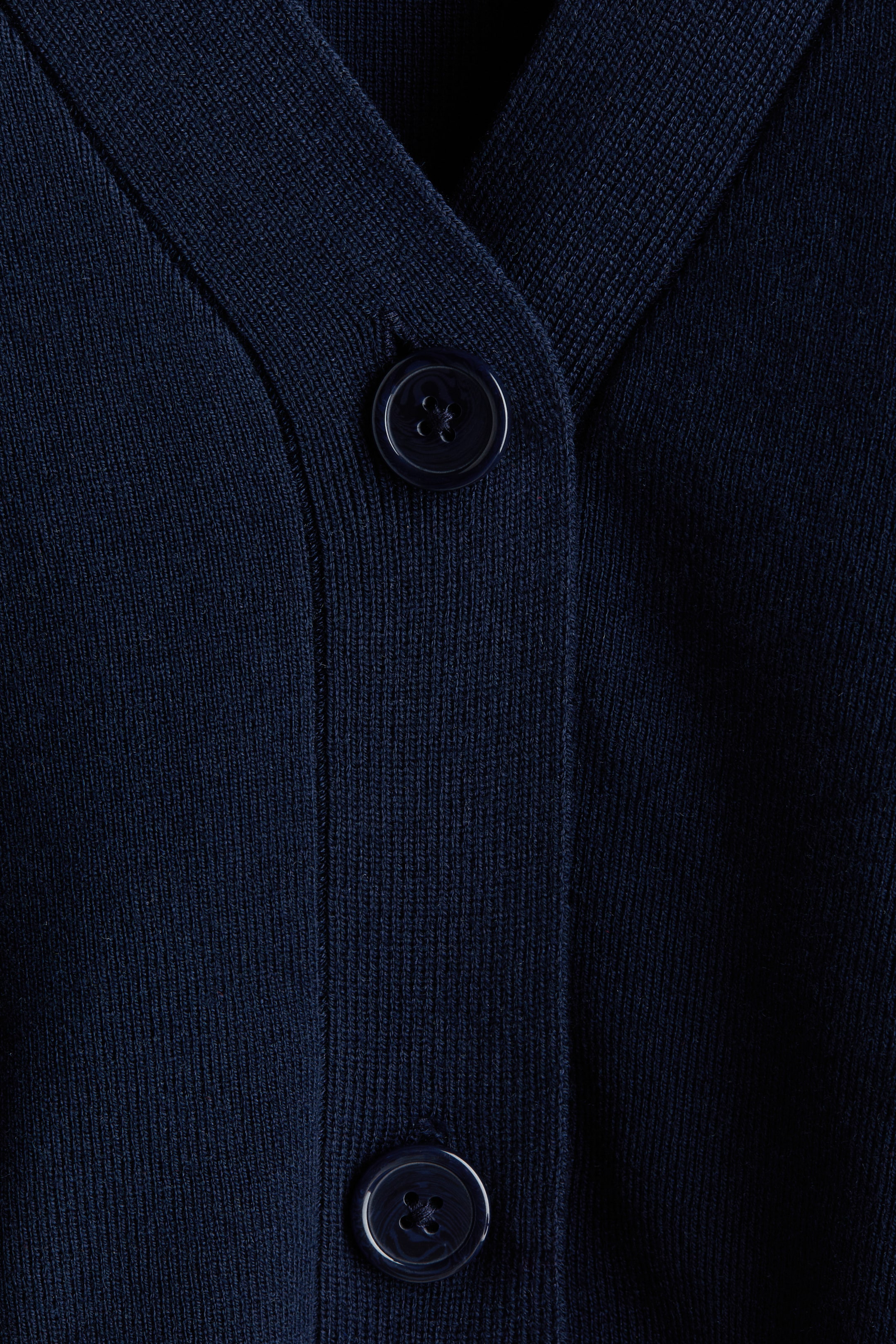 Fine-Knit Cardigan