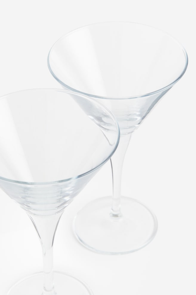 2-pak cocktailglas - Klart glas - 2
