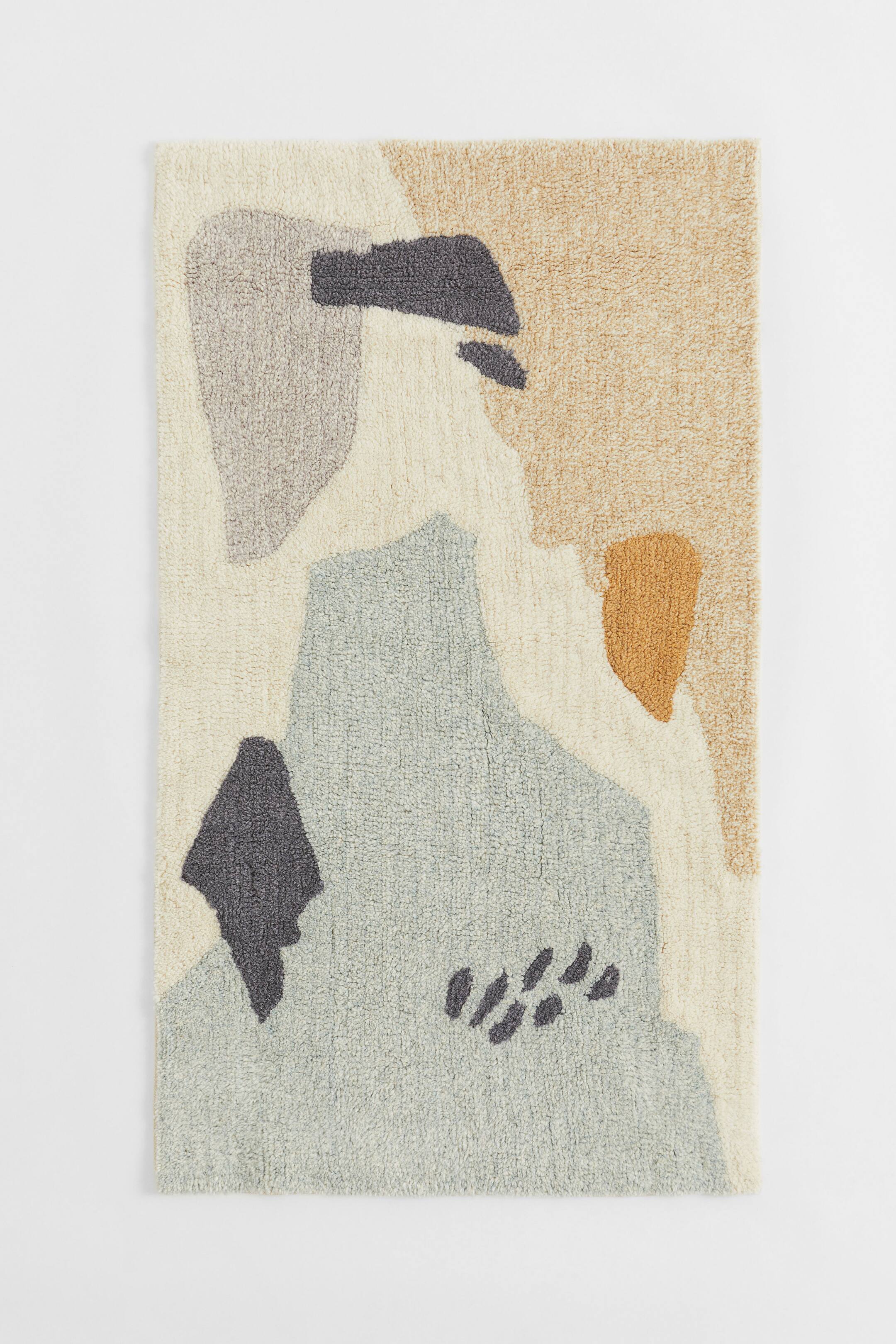 Wool-blend Rug - Light beige/patterned - Home All | H&M CA