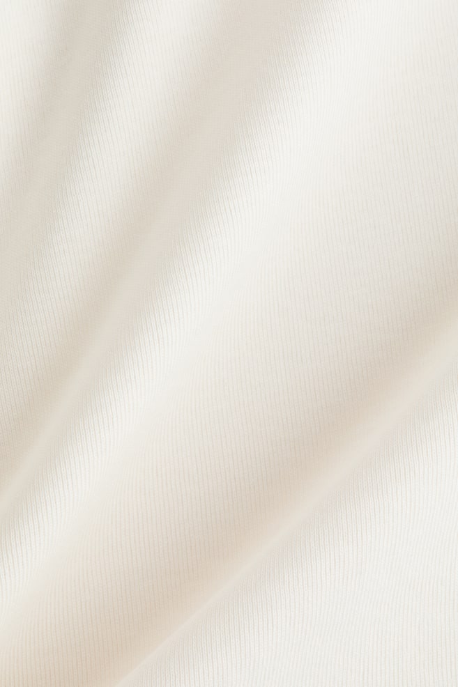 Cotton T-Shirt-White - 5