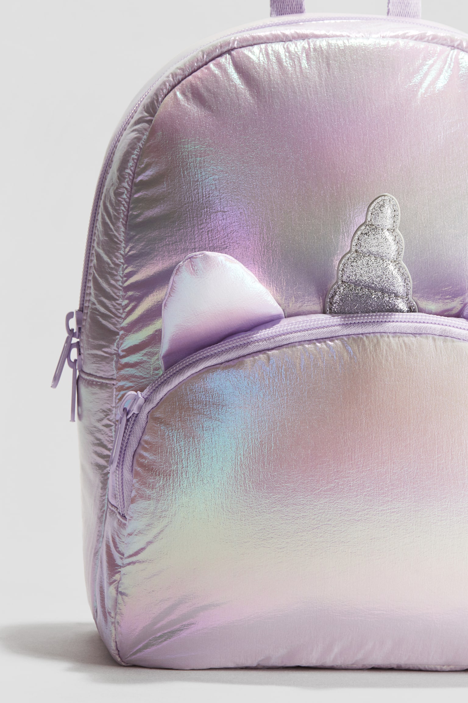 Appliquéd backpack - Light purple/Unicorn - 4