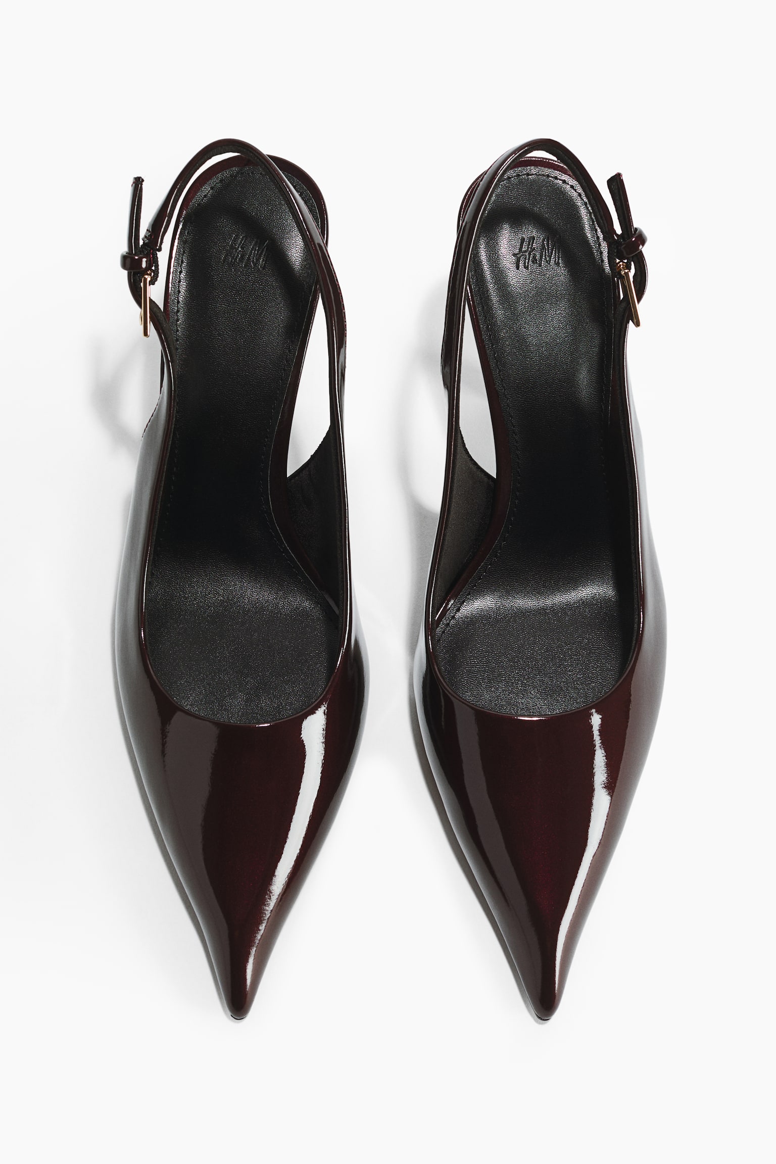 Heeled slingbacks - Dark brown/Black - 2