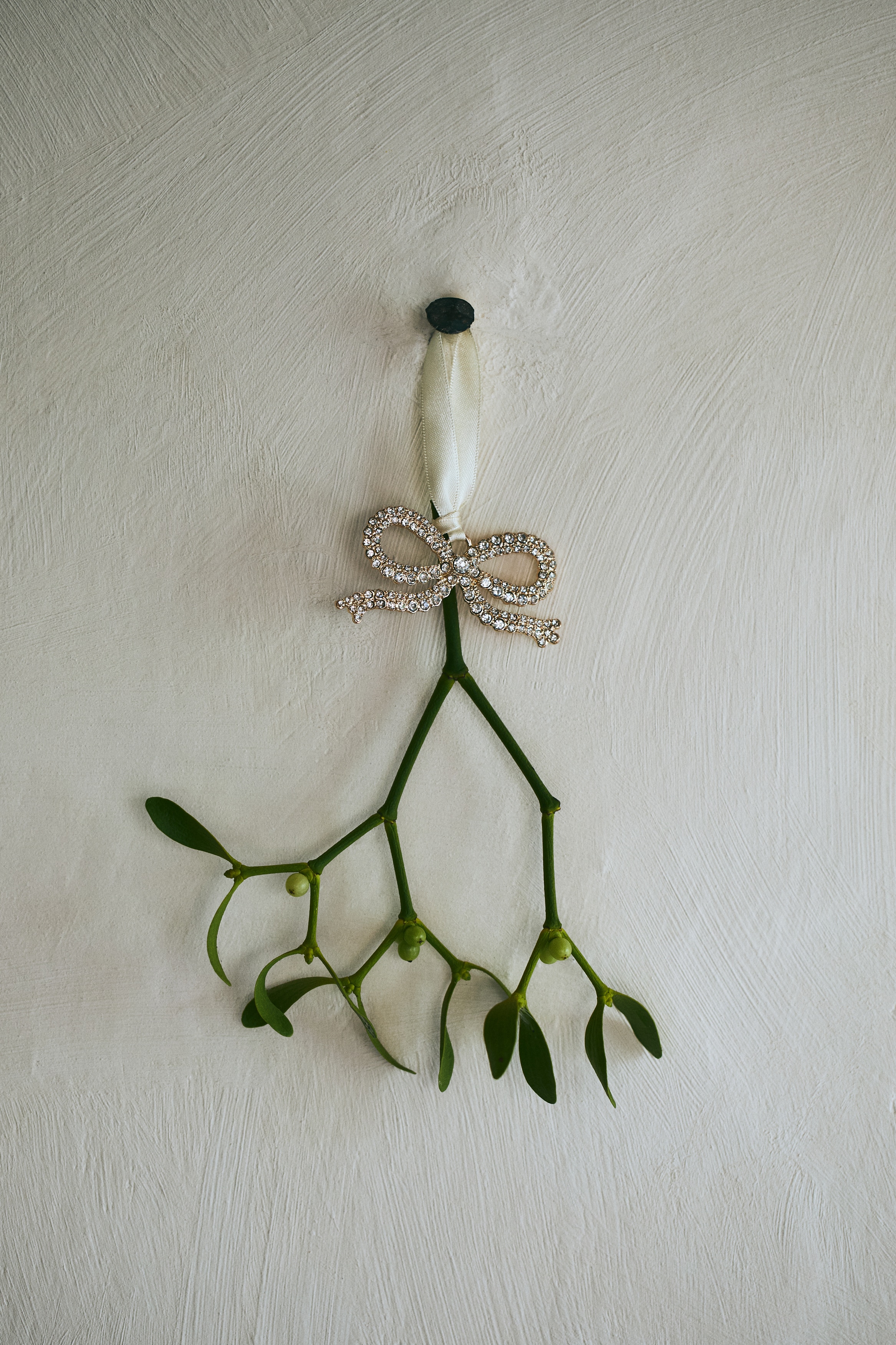 Bow Christmas decoration - Gold-coloured