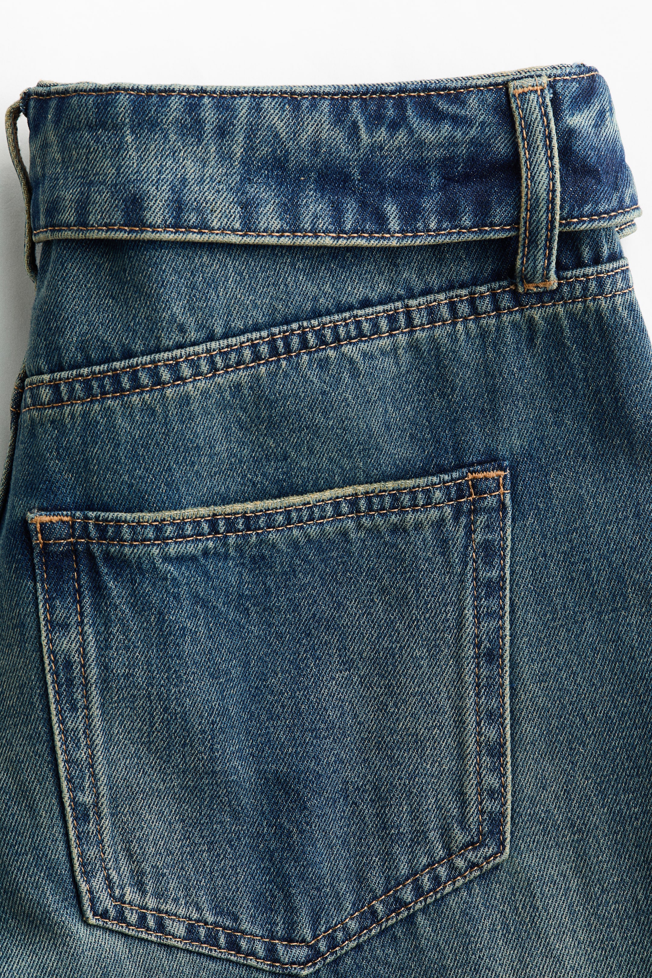 Barrel Regular Waist Jeans