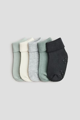 5-pack strumpa med halkskydd