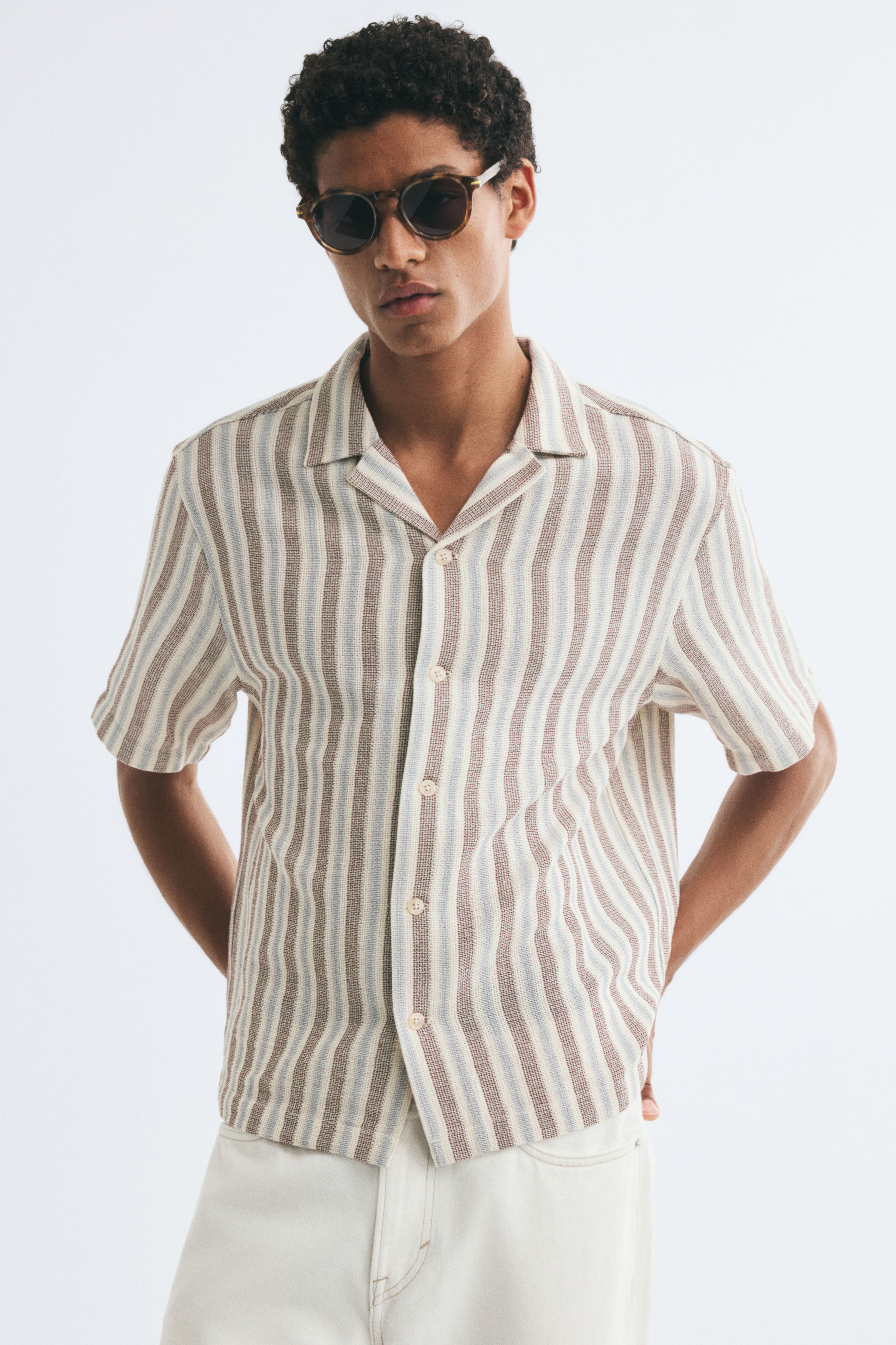 Regular-Fit Cotton Resort Shirt