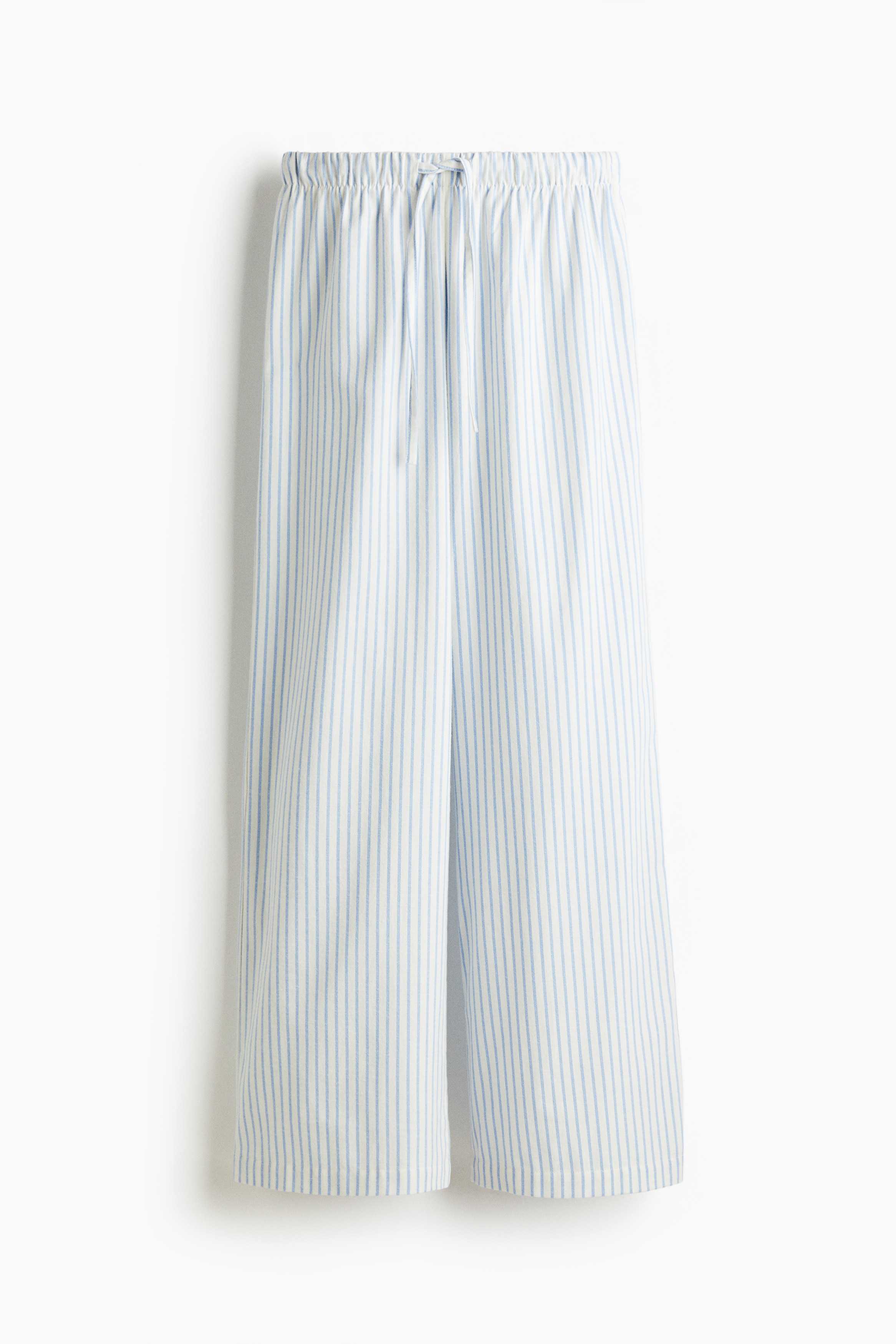 Flanelowe spodnie piżamowe - Biały/Jasnoniebieskie paski/Szary/Paski/Niebieski/Krata/Kremowy/Różowe paski/Ciemnozielony/Krata/Czarny/Krata