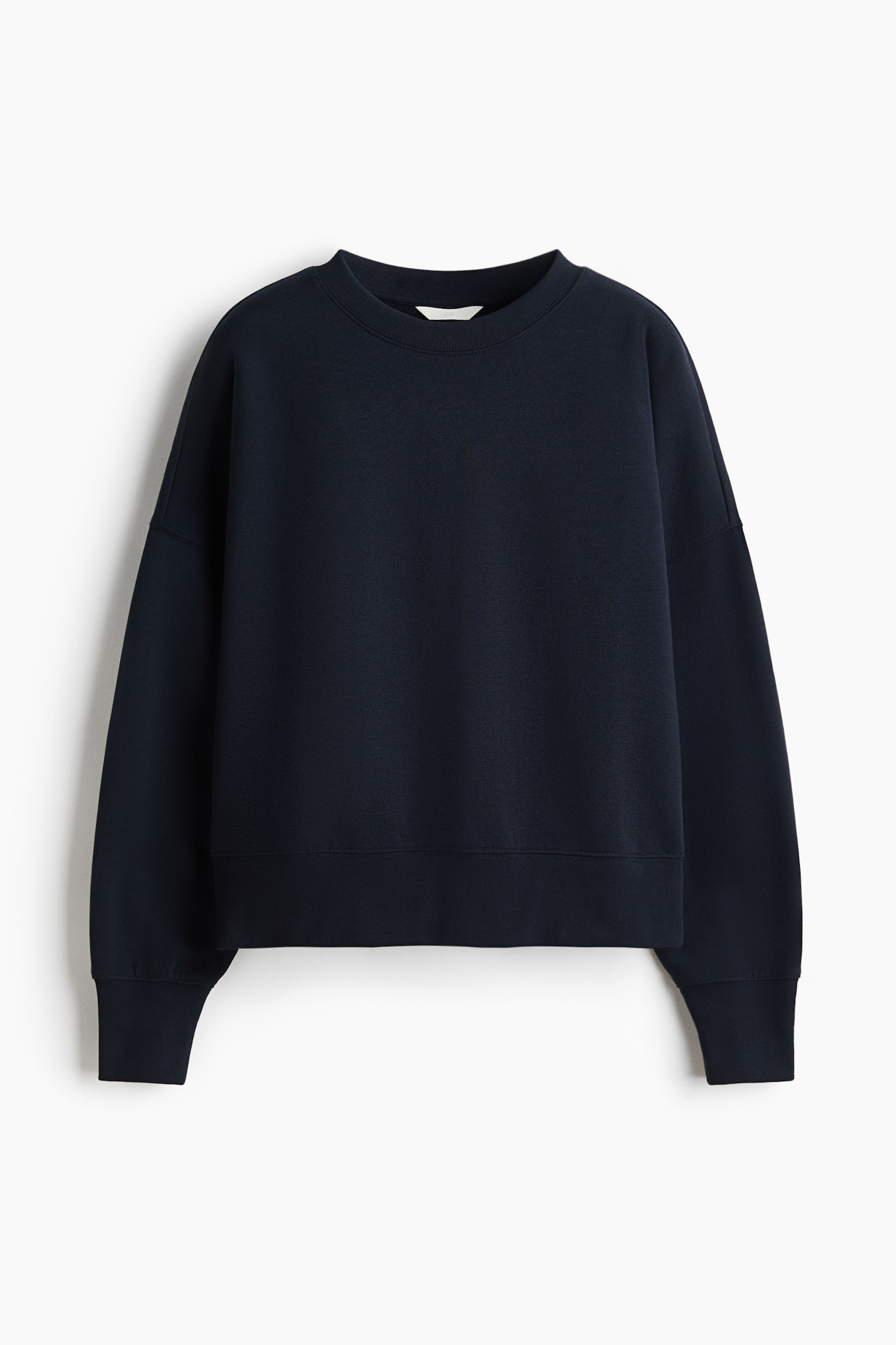 Oversized Sweatshirt - Navy blue/Gray melange