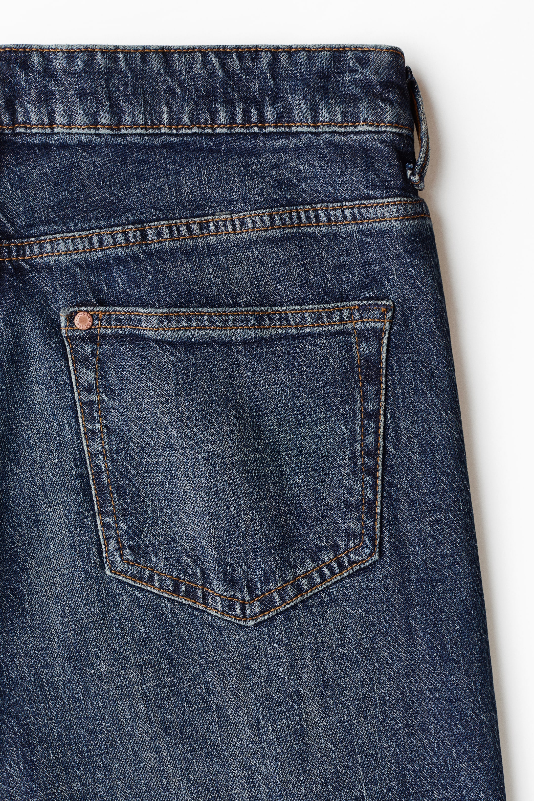 View larger image: Regular Jeans - Dark denim blue - Men | H&M AU 6