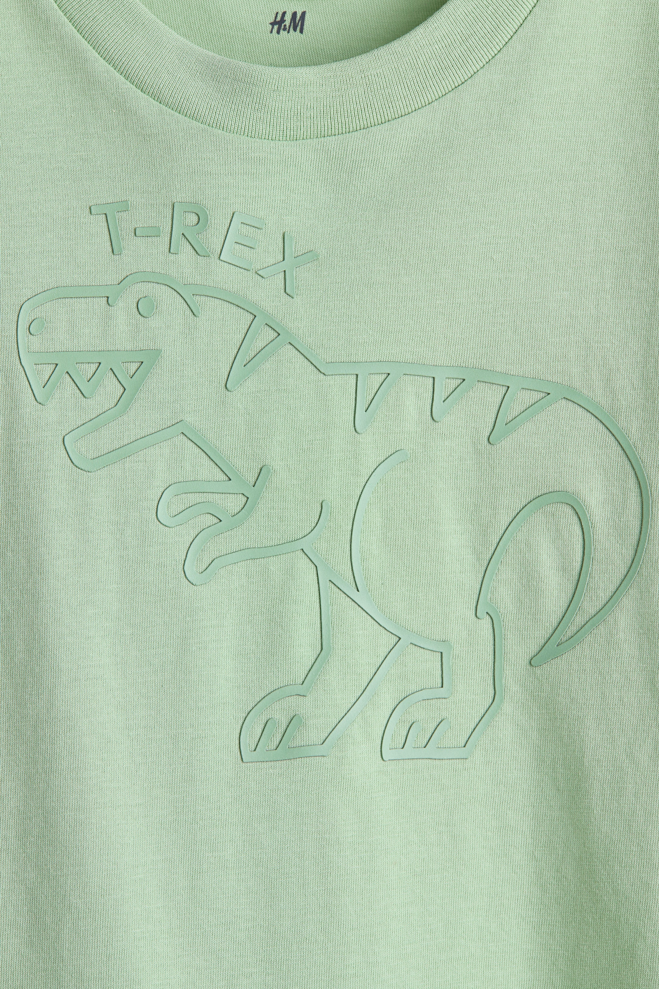 Детские футболки H&M Cotton T-Shirt with Printed Motif — фото 2