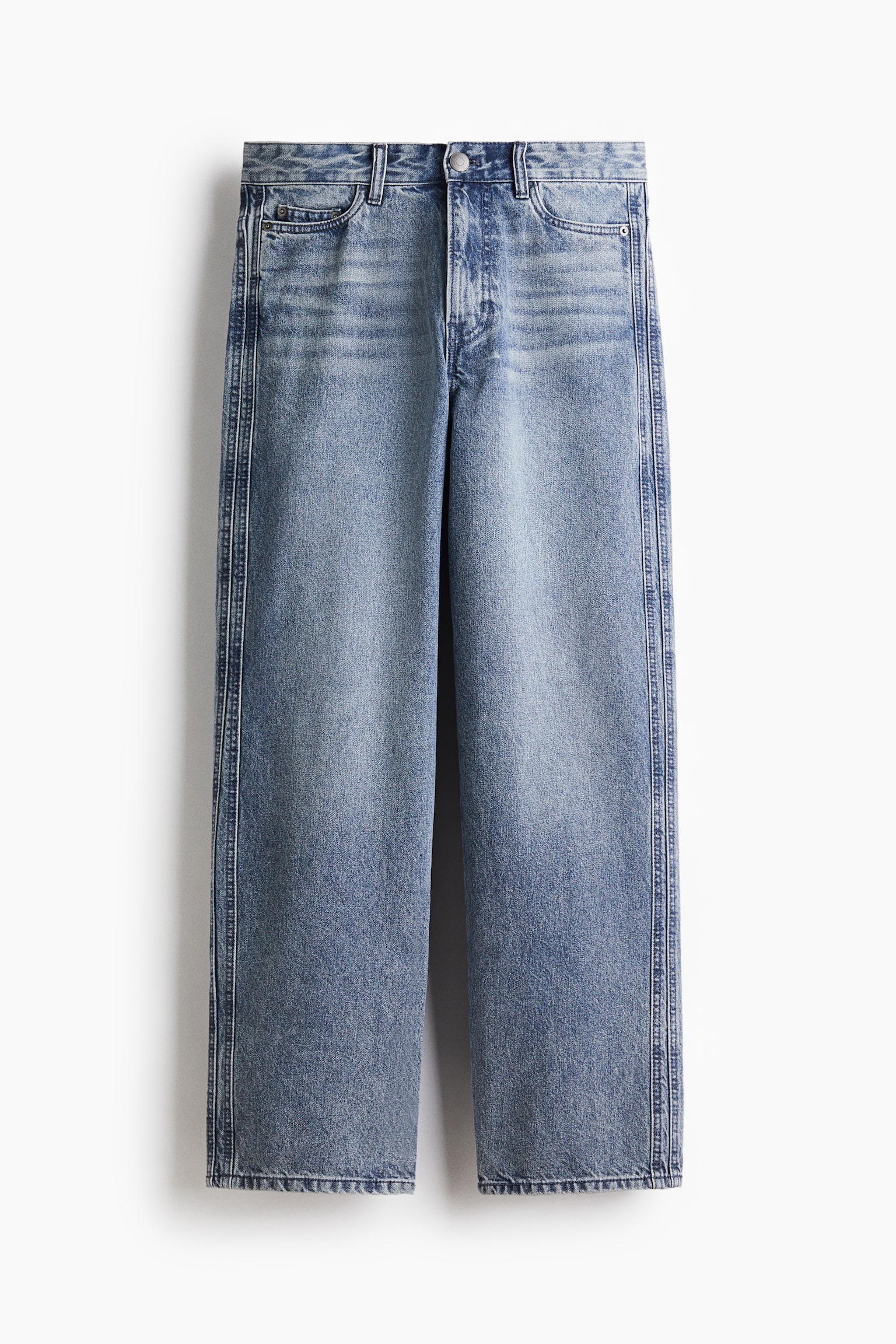 Loose Jeans - Denim blue/Dark denim grey - 2