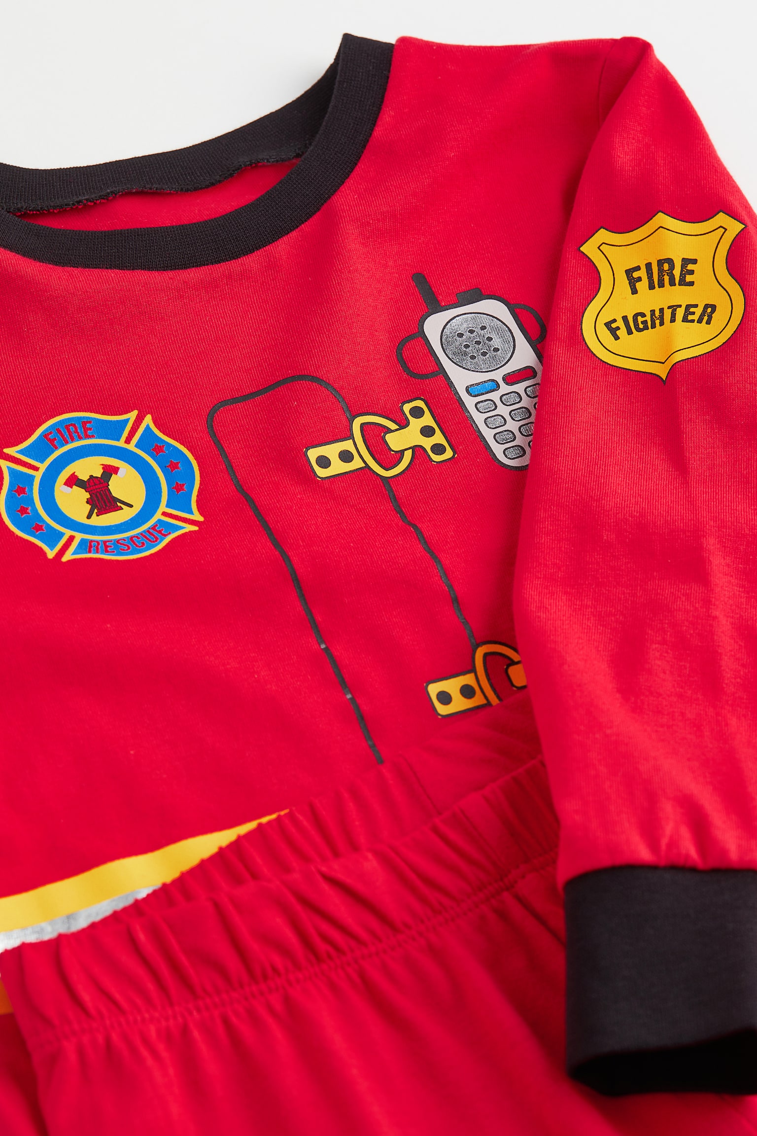 Jersey pyjamas - Red/Firefighter - 2