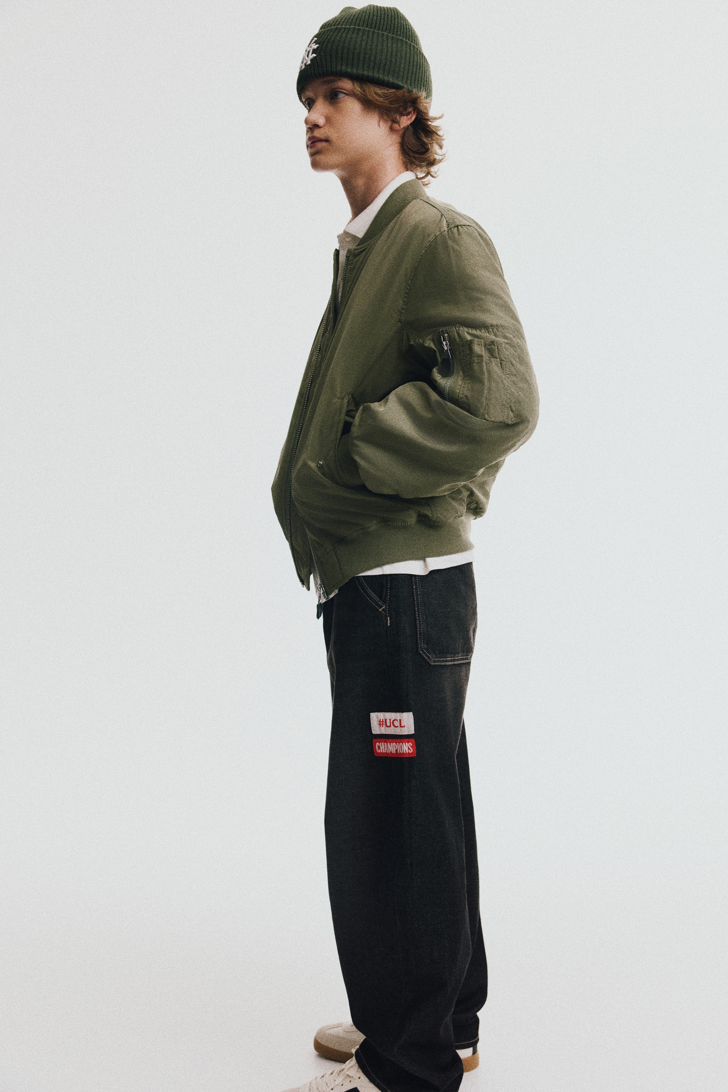 Baggy jeans - Grey/UEFA Champions League®