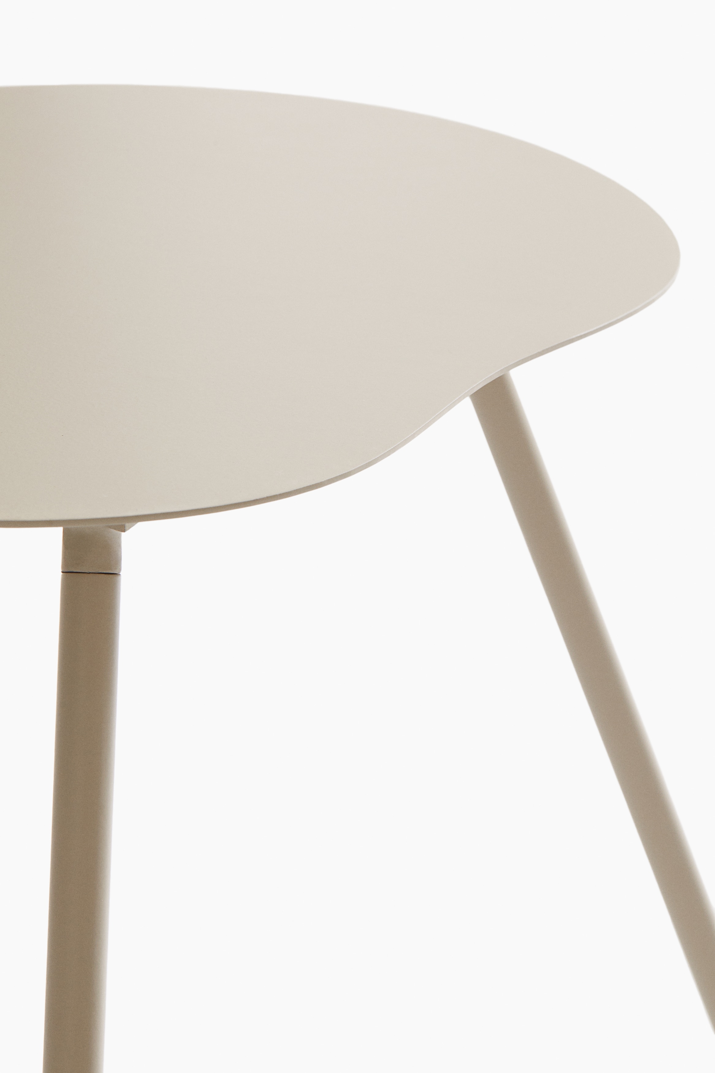 Table D'Appoint Mojawo 45x45x42 Cm - Plateau Bois Pin, Structure Métal Noir - Montage Facile, Intérieur/Extérieur - 12