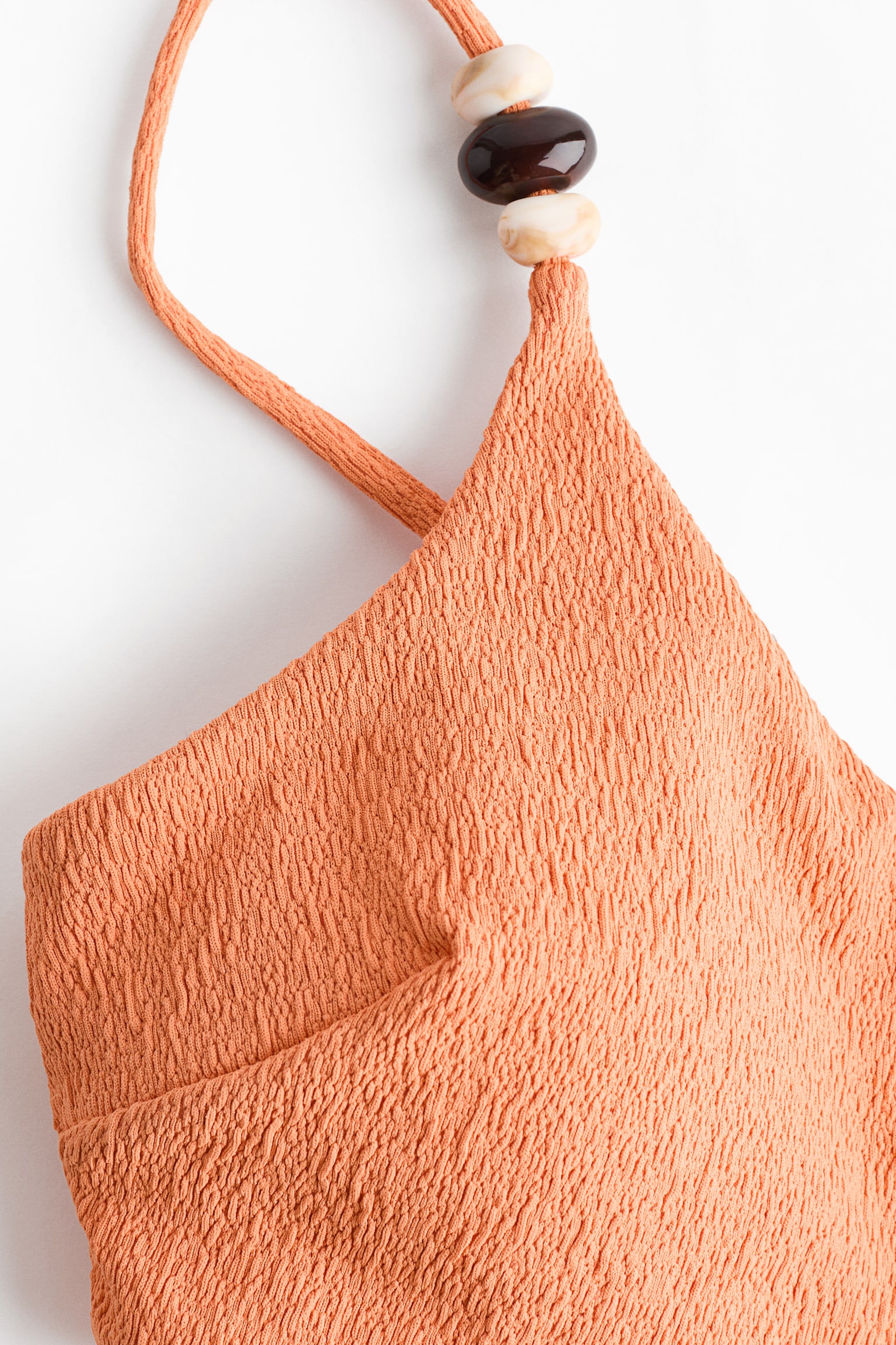 Top bikini imbottito-Arancione - 4