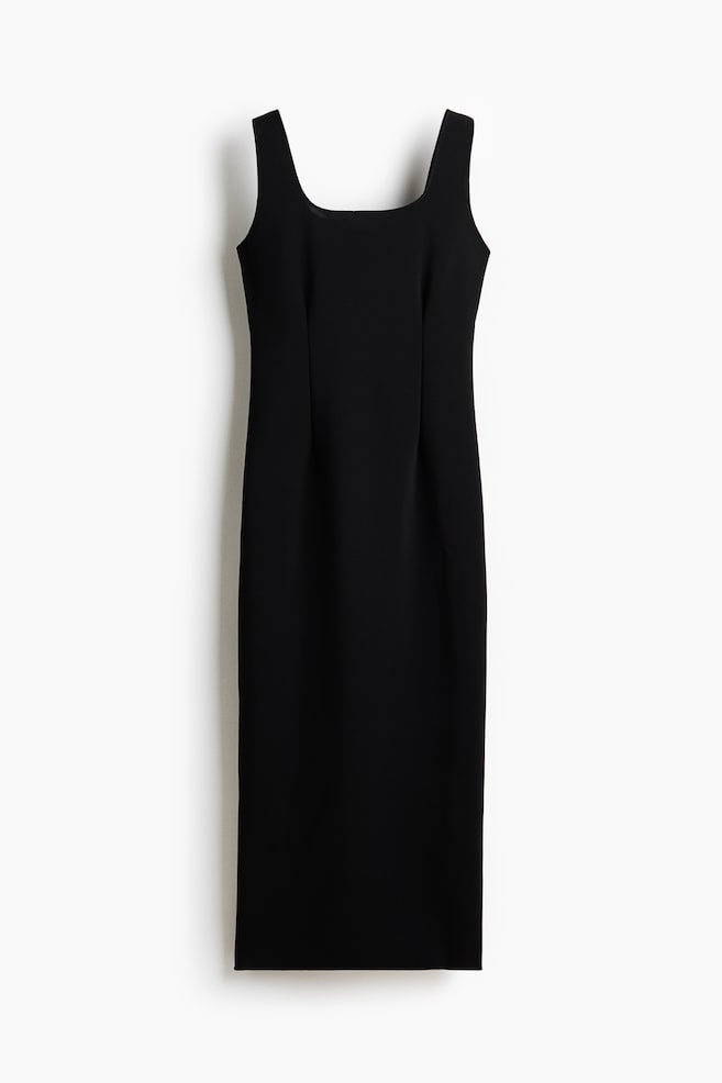 Robe à pinces - Noir/Bordeaux/Marron foncé - 1