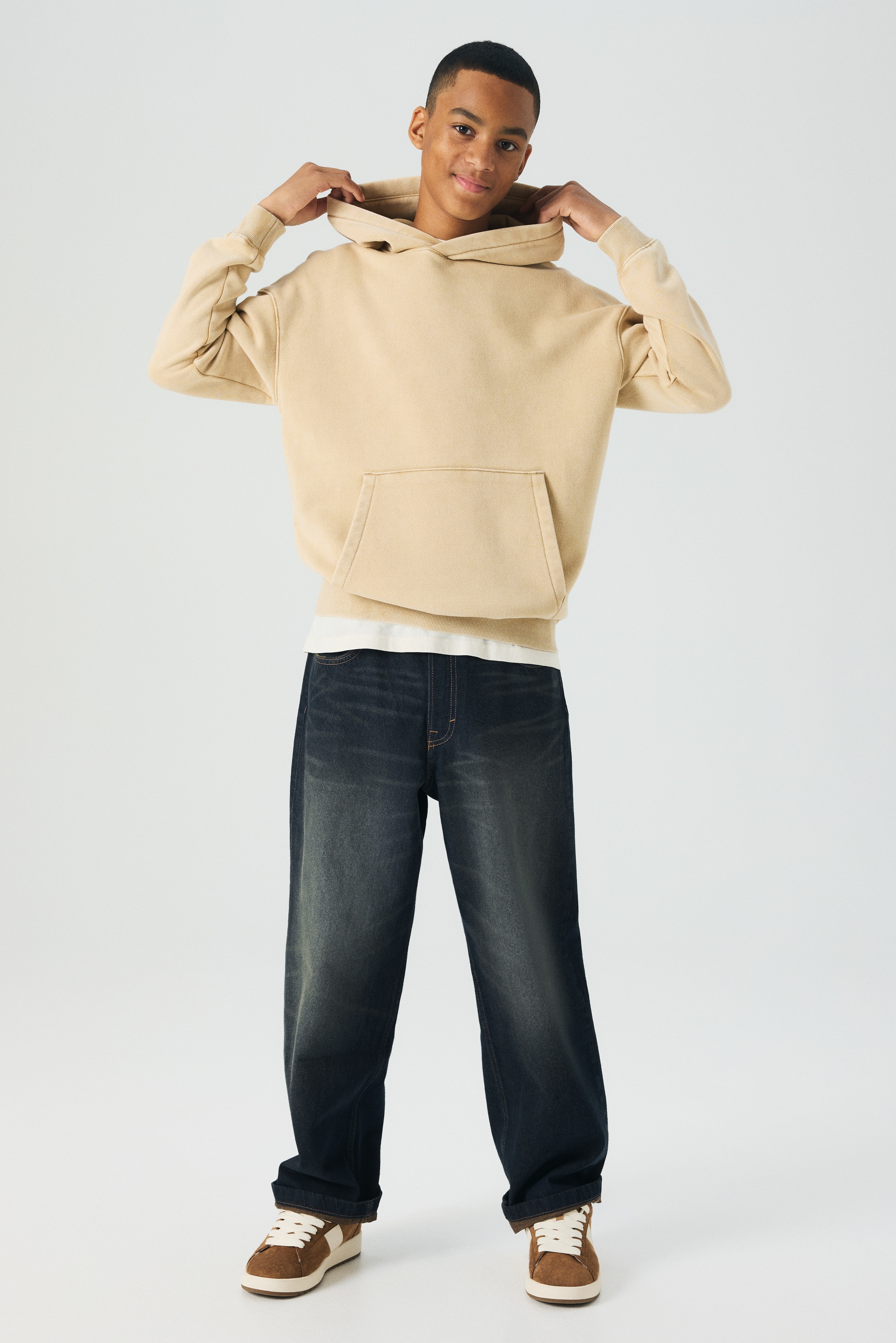 Baggy Fit jeans - Mörk denimblå/Tvättad svart/Ljus denimgrå/Denimblå/Denimblå/Ljus denimblå/Ljus denimblå/Tvättad mörk denimblå/Tvättad svart/Vit/Grå/Ljus denimblå