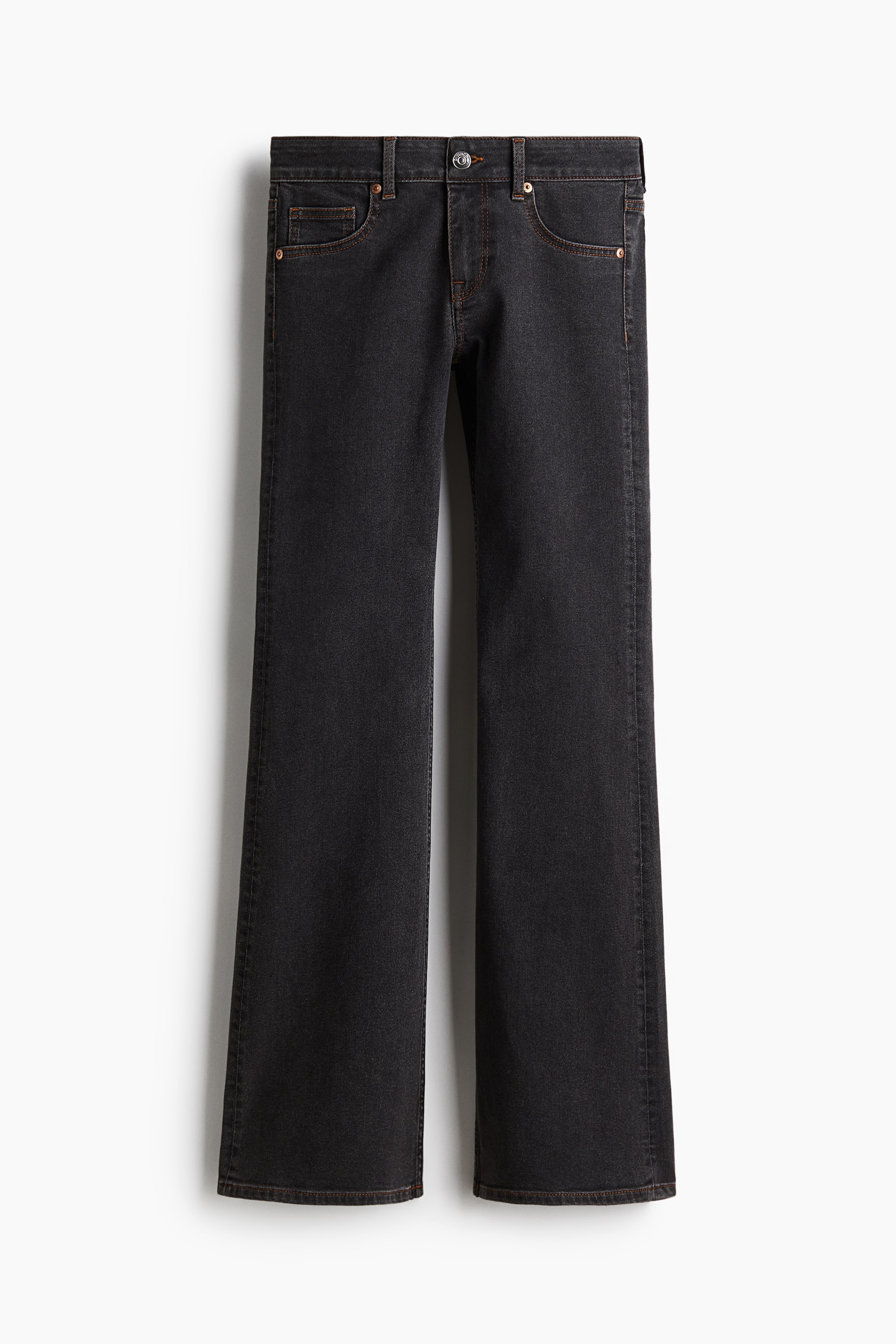 Flared Low Jeans - Black - Ladies | H&M GB 5