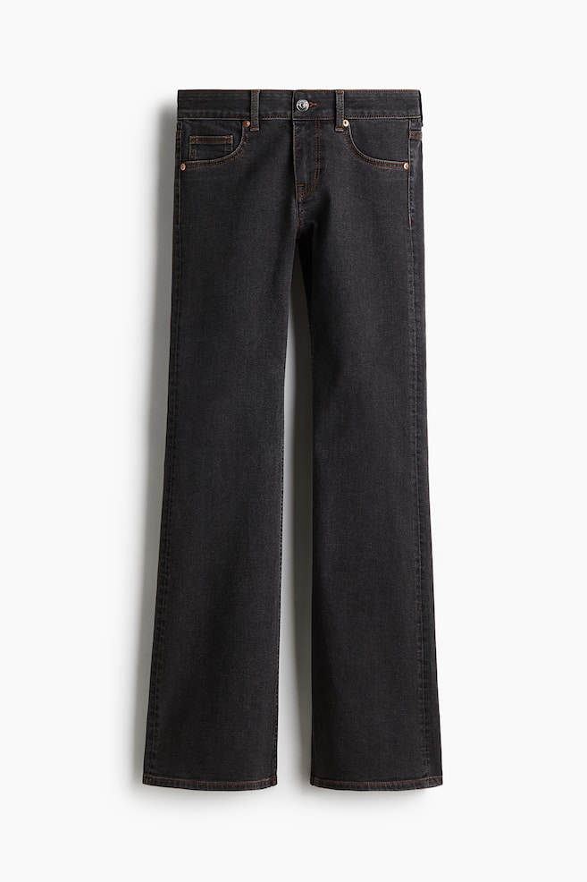 Flared Low Jeans - Black/Denim blue/Denim black/Dark denim blue/Light denim blue/Washed grey/Light denim blue/Light grey/Dark denim blue/Black/Washed out/Denim grey/Light denim blue/Light denim blue/Denim blue/Light denim blue - 1