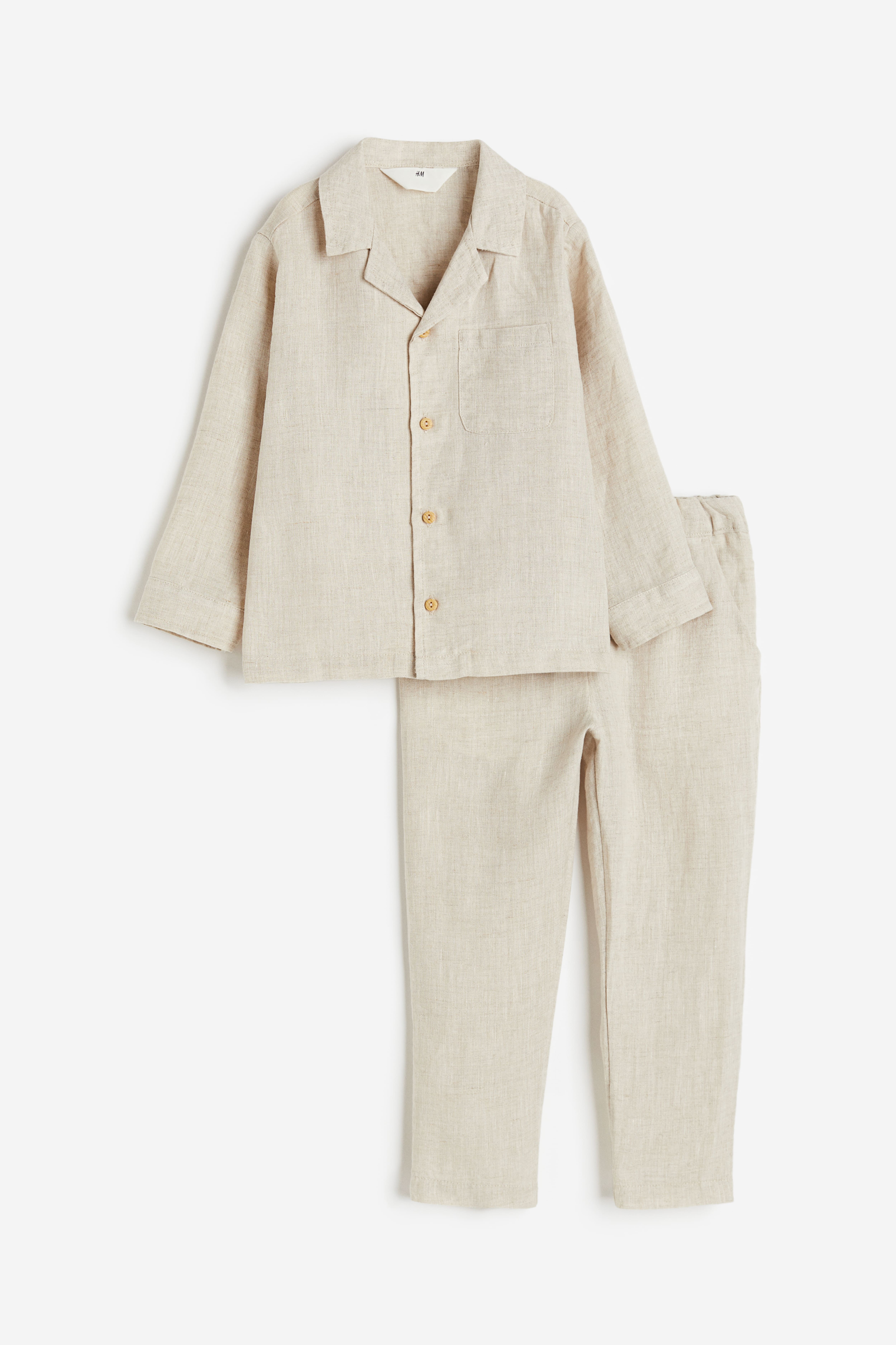 Linen pyjamas h&m sale