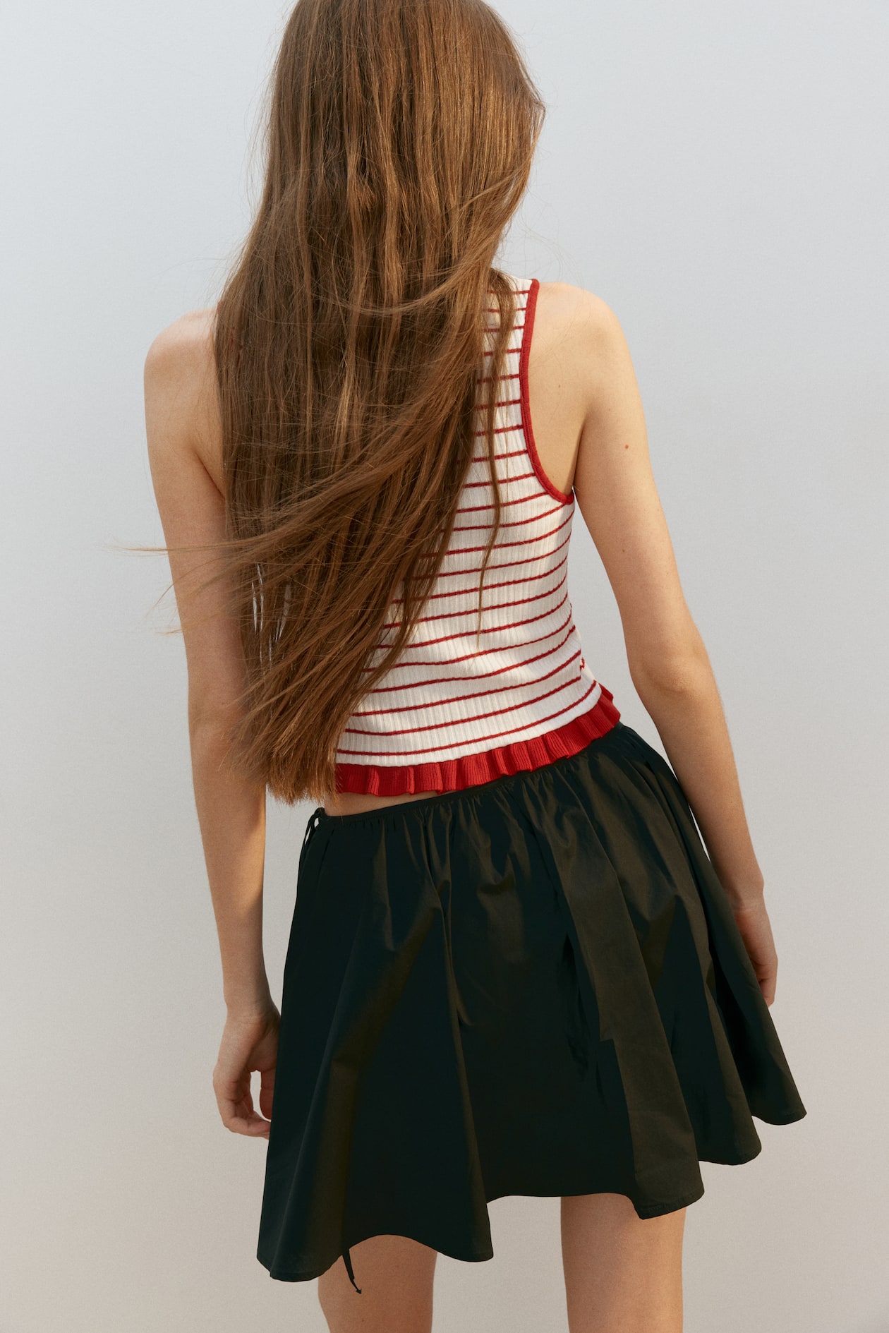 Ruffle-Trimmed Tank Top - image 2