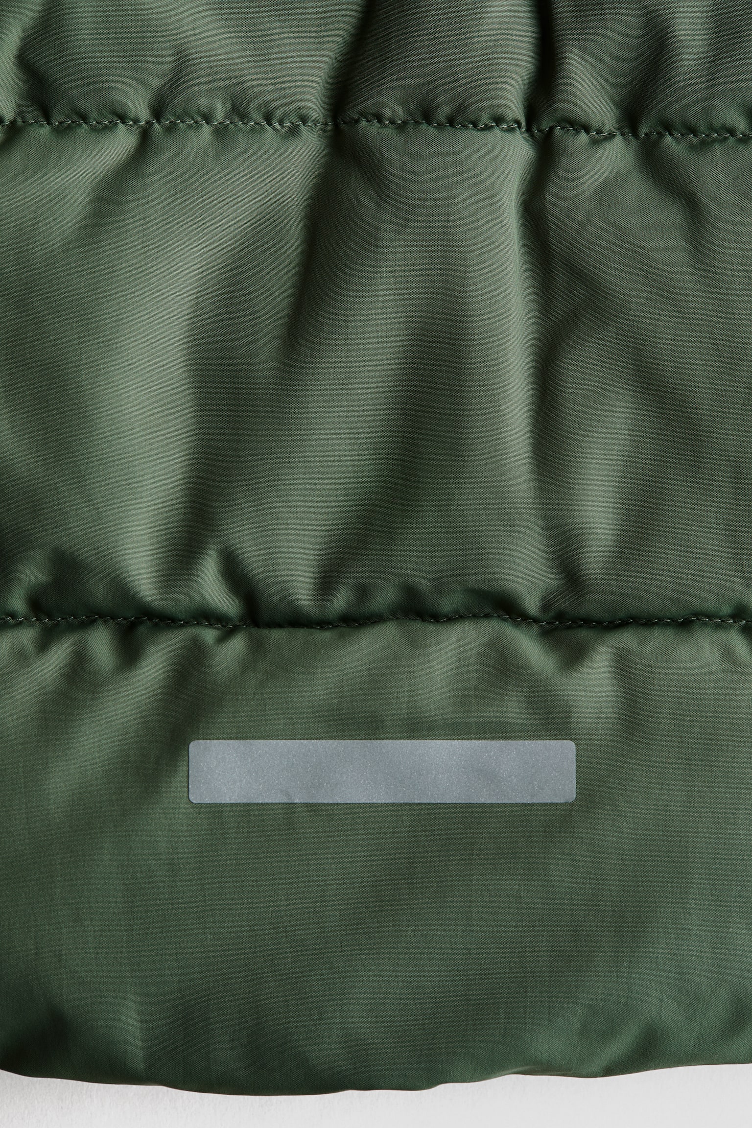 Детская куртка H&M Padded, цвет: Хаки зелёный — фото 3