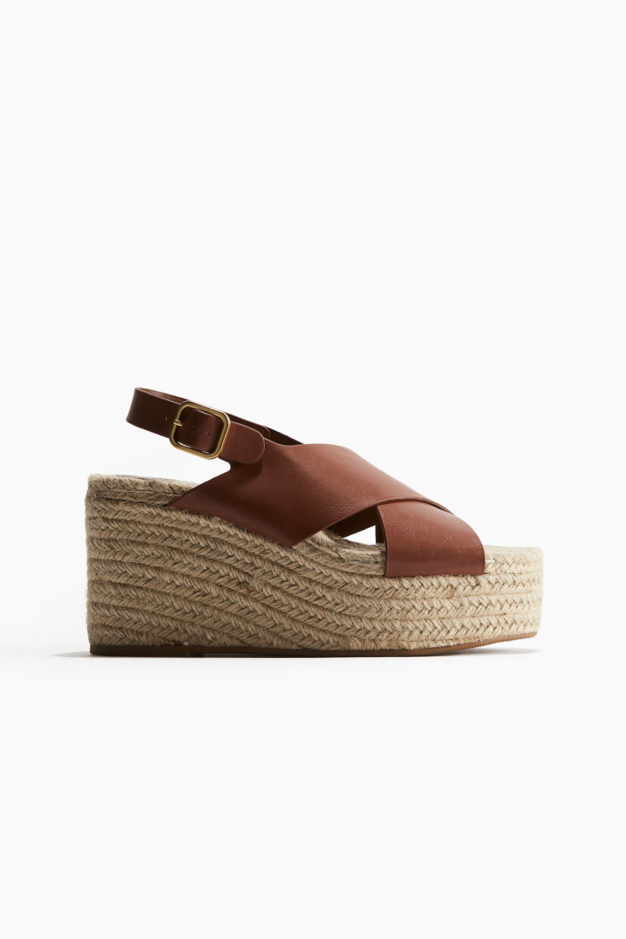 HM 25S HIGH-HEEL WEDGE SHOES 50 MM IN DUSTY BEIGE SUEDE