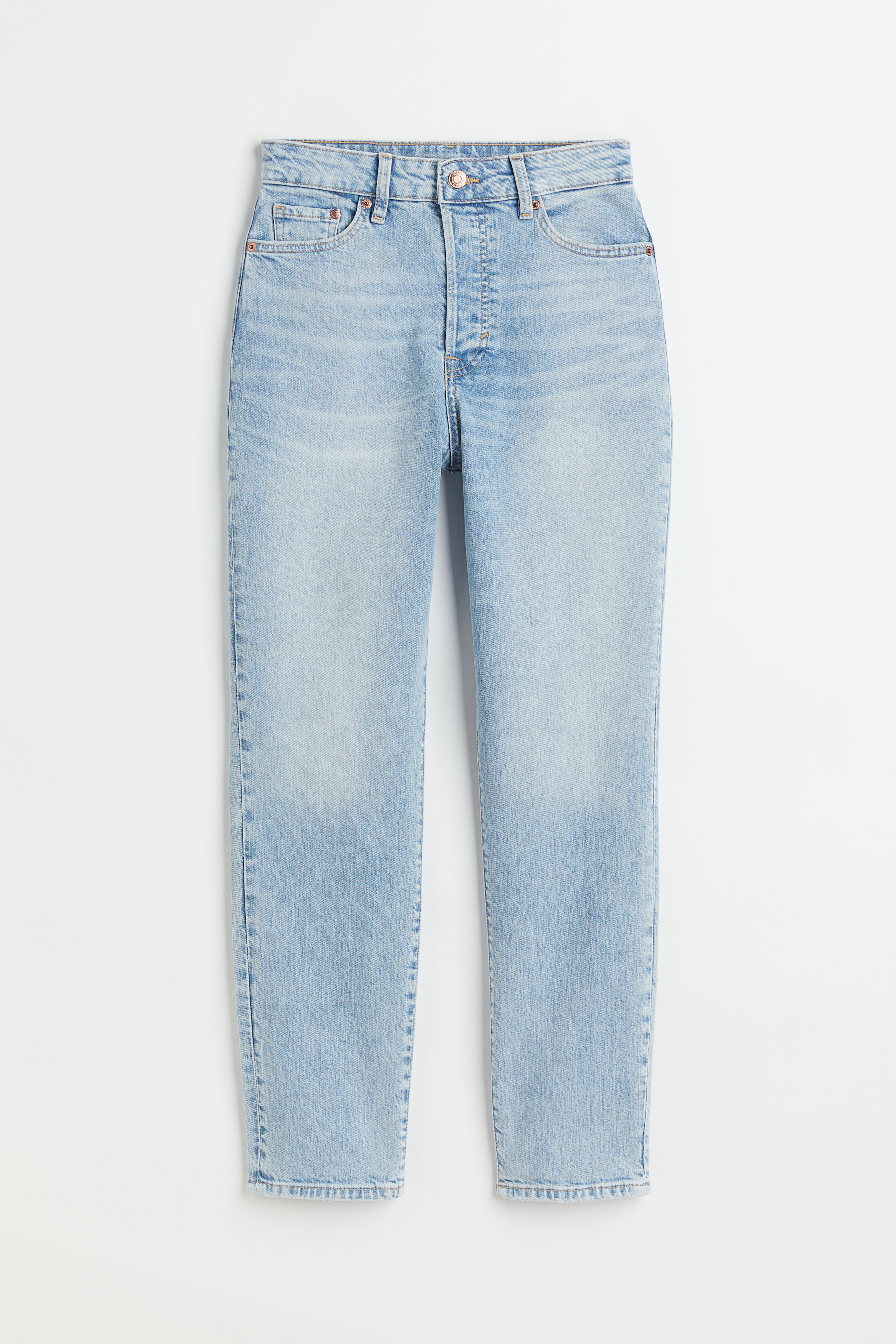 High waisted mom jeans h&m best sale