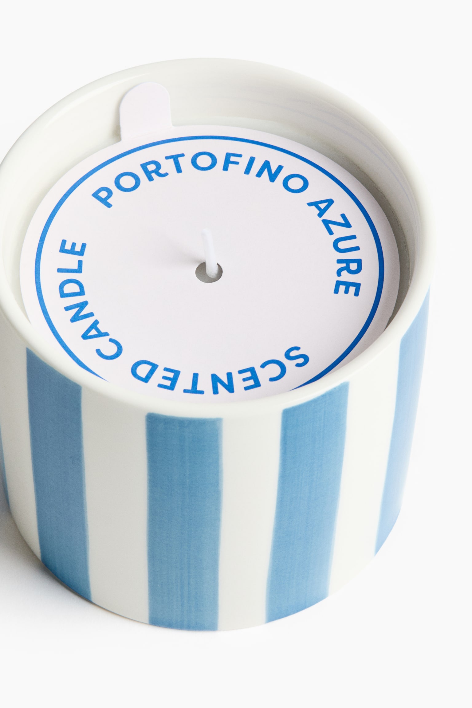 נר ריחני בכלי קרמיקה-Portofino Azure - 3