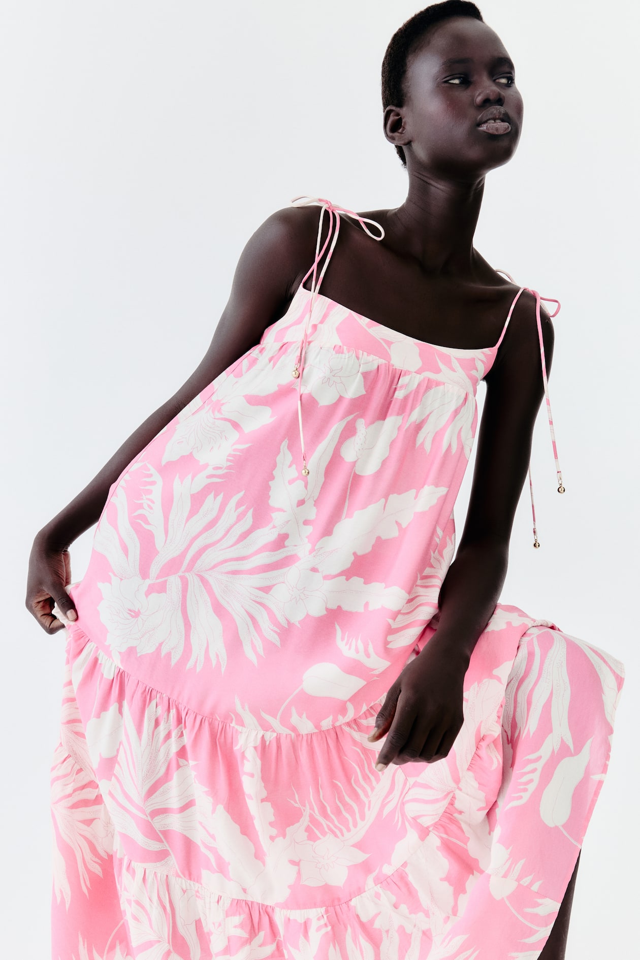 Tie-Strap Maxi Dress - image 3