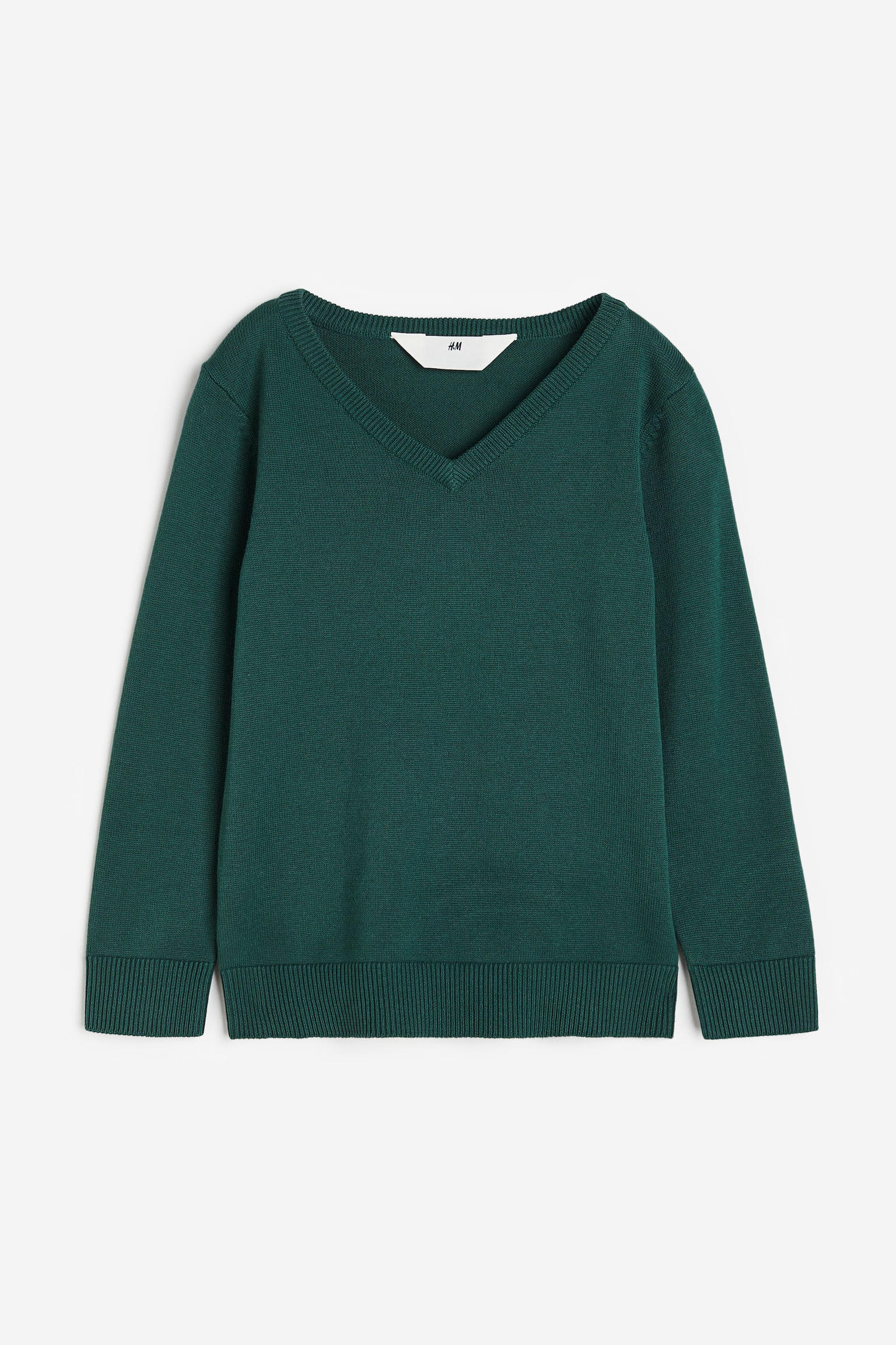 Knitted school jumper - Dark green/Red/Dark grey/Navy blue - 2