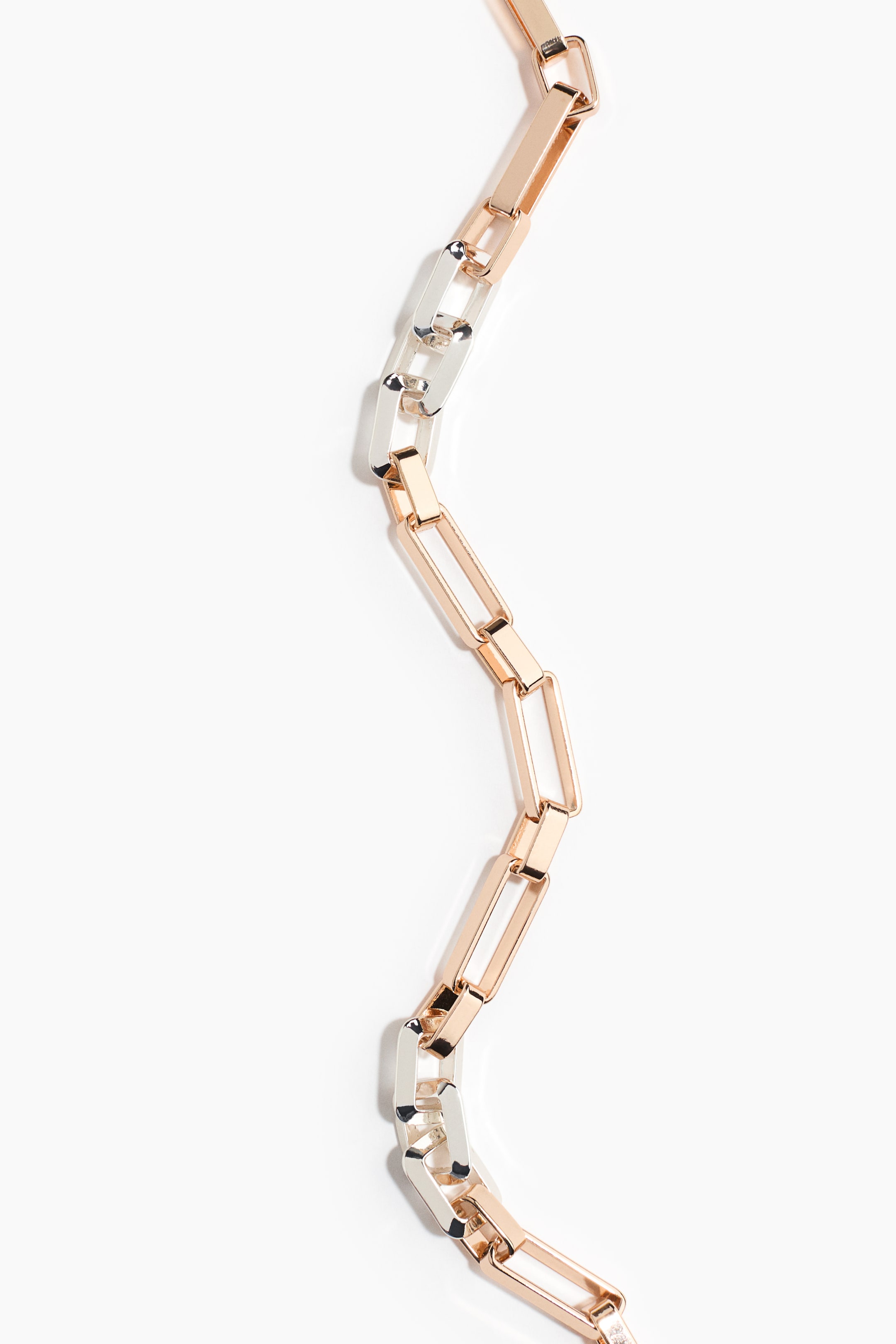 Женское колье H&M Two-Tone Chain — фото 4