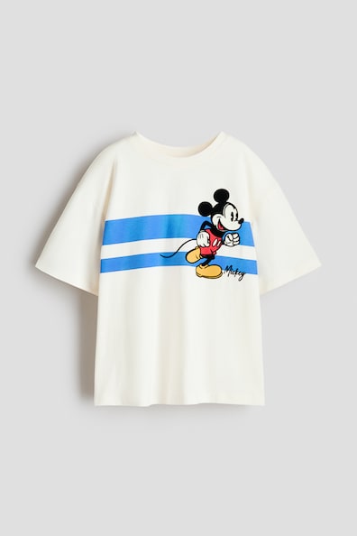 オーバーサイズ プリントTシャツ