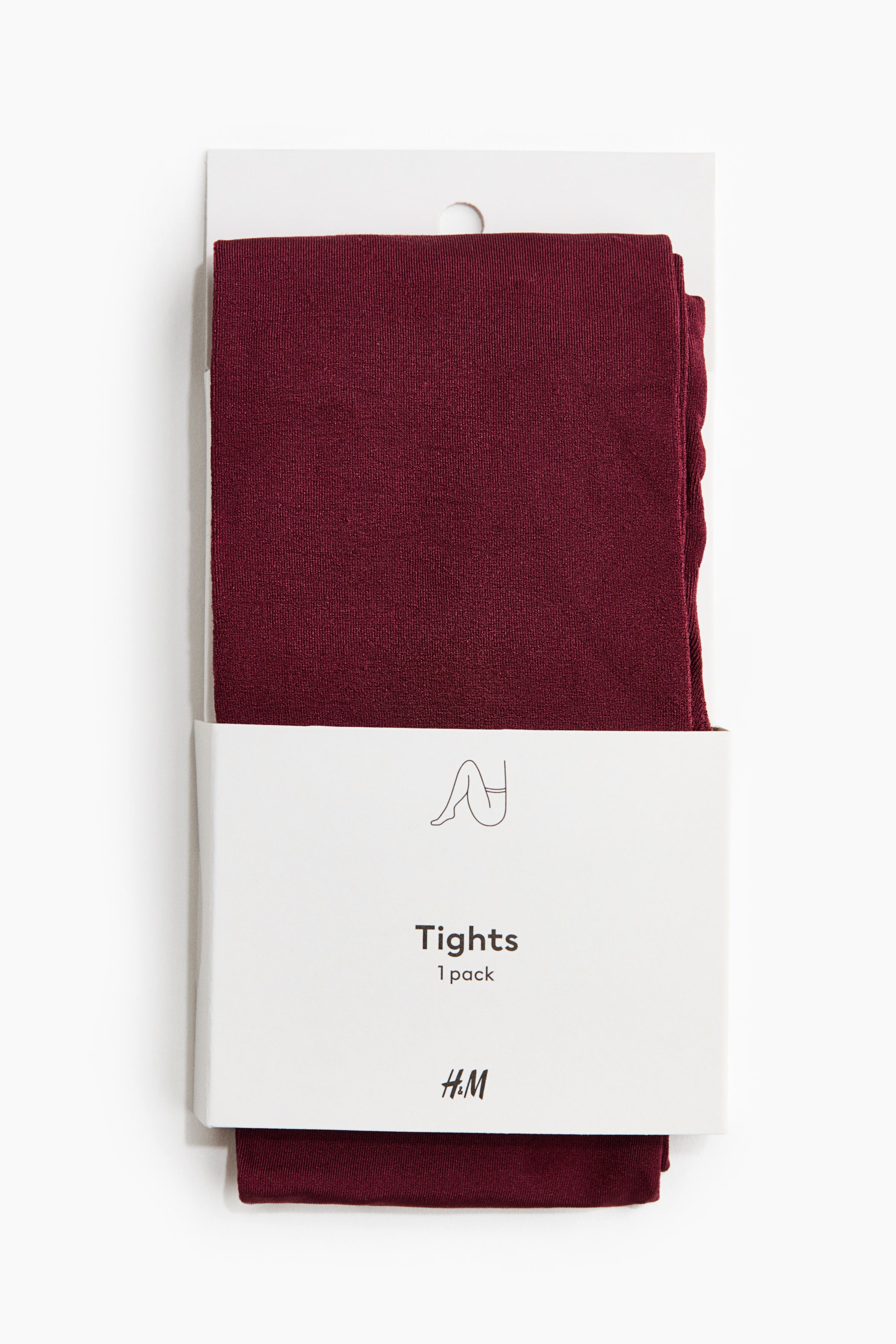 View larger image: Glittery tights - Burgundy - Ladies | H&M IE 4