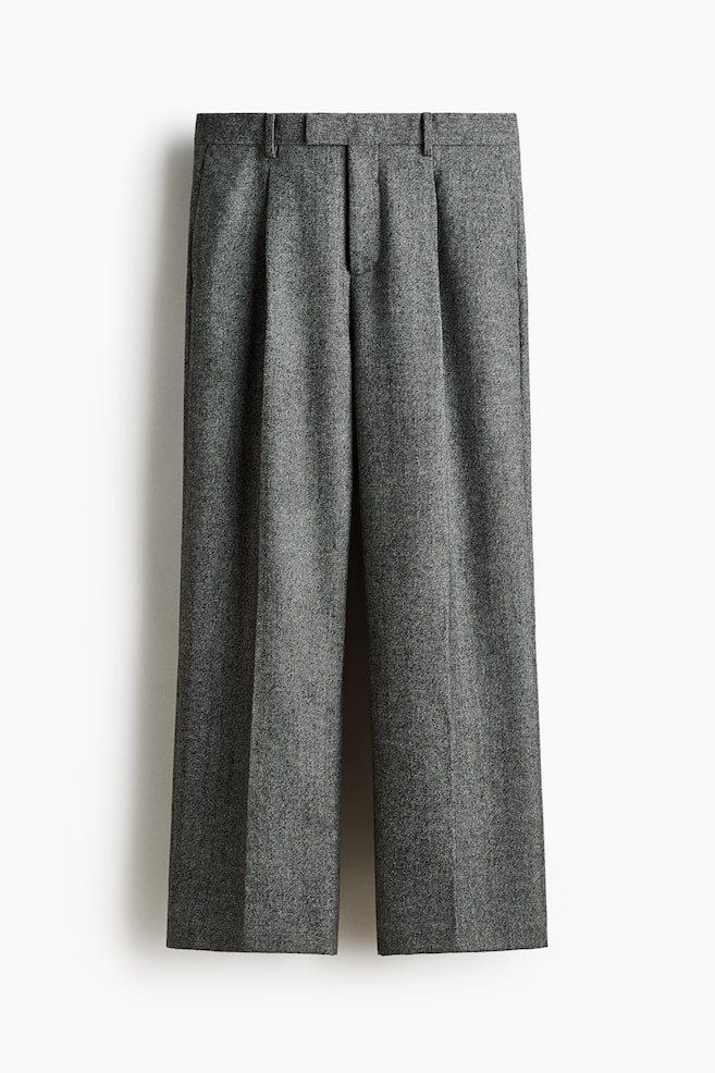 Loose Fit Suit trousers - Dark grey marl - 1