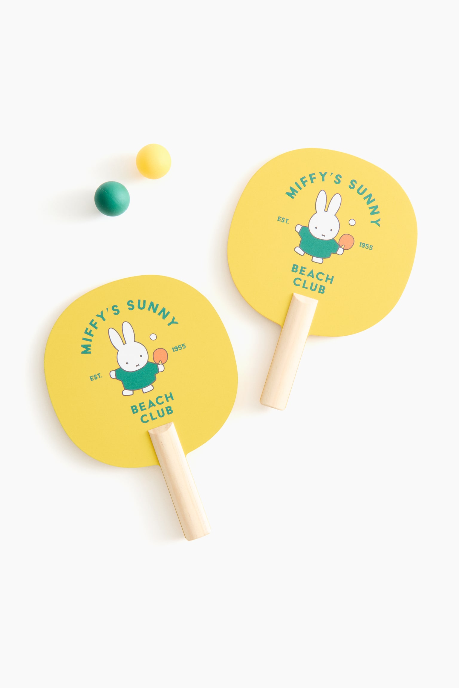 Children's beach tennis set-Yellow/Miffy - 1