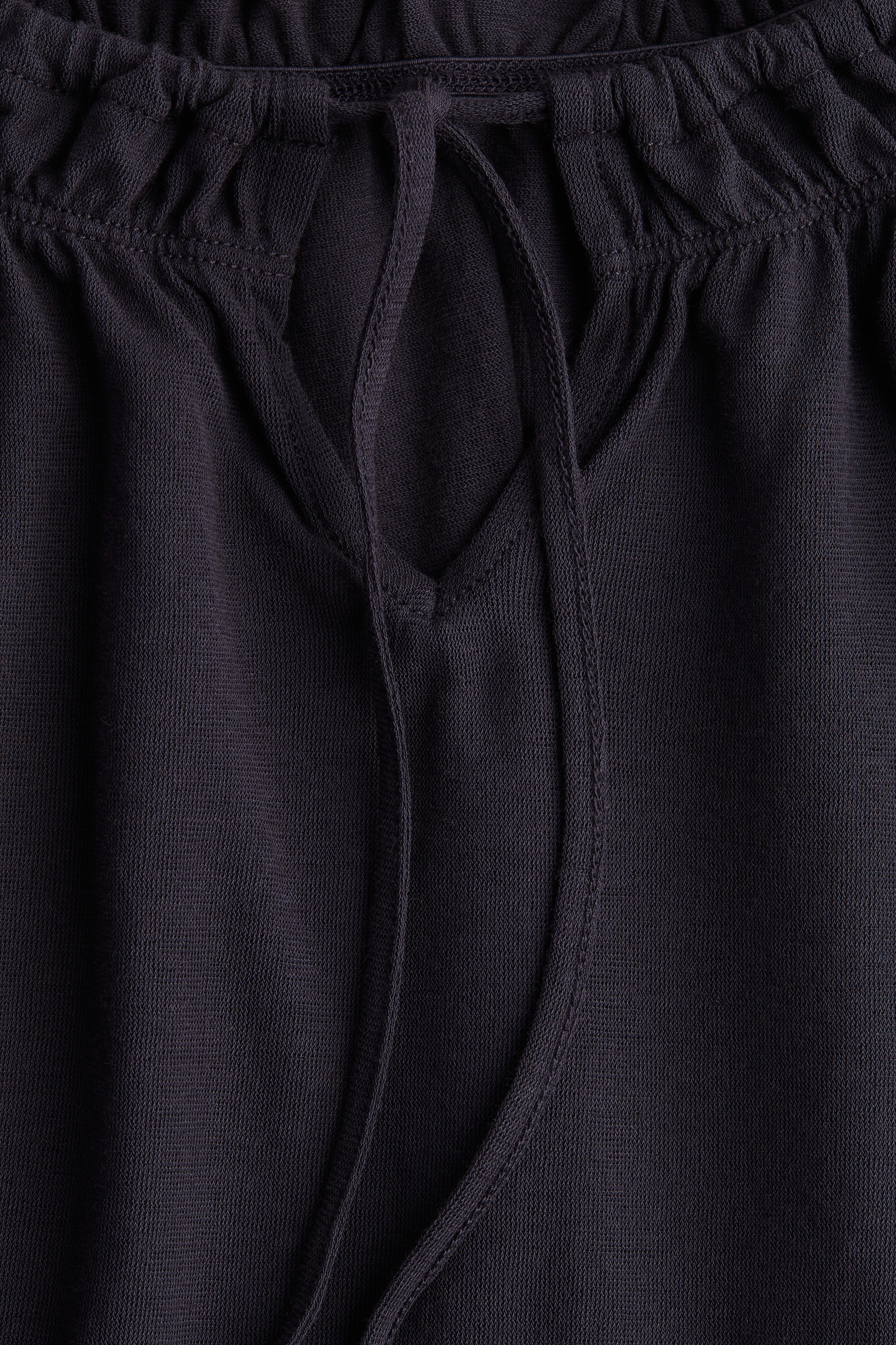 Gathered jersey top
