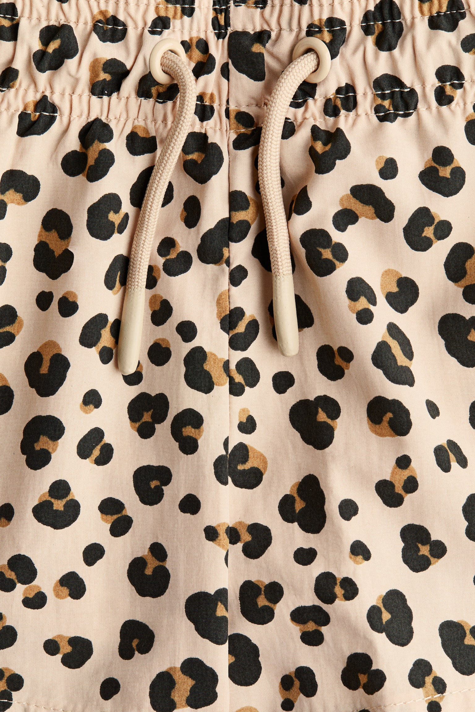 Patterned swim shorts - Light beige/Leopard print - 2