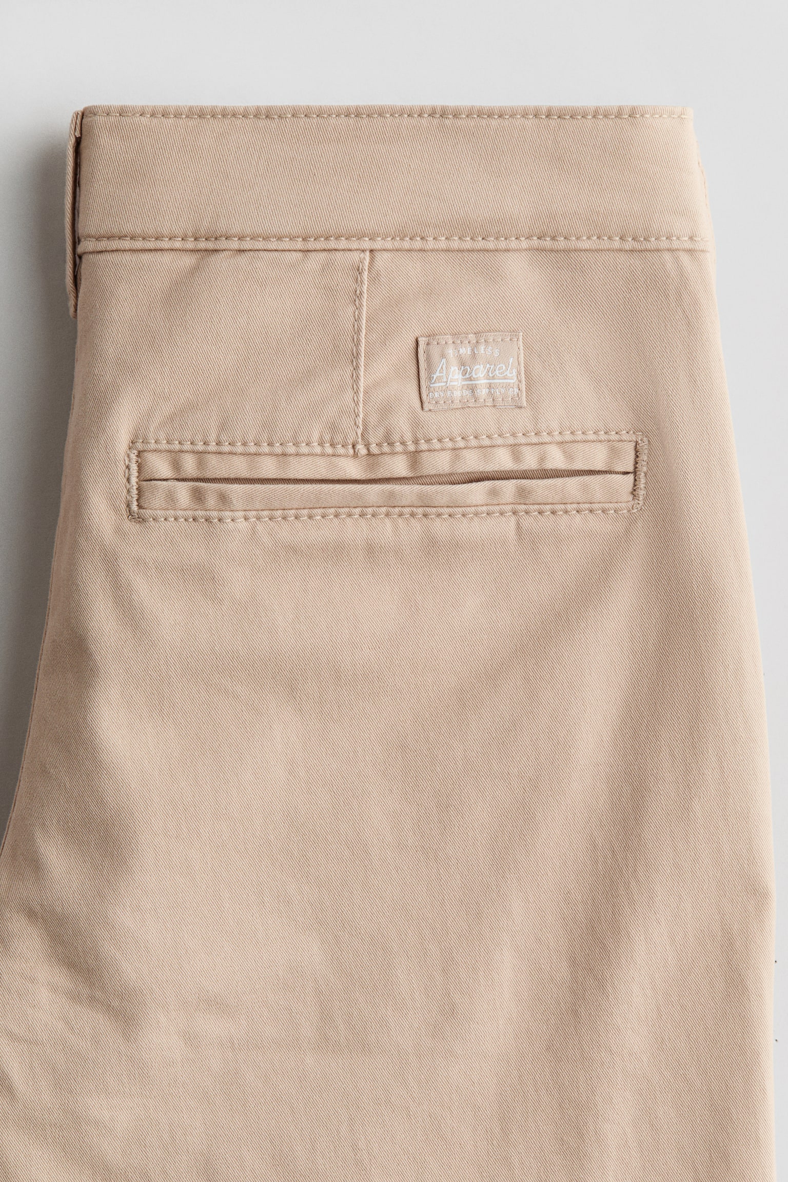 Tapered twill chinos - 3